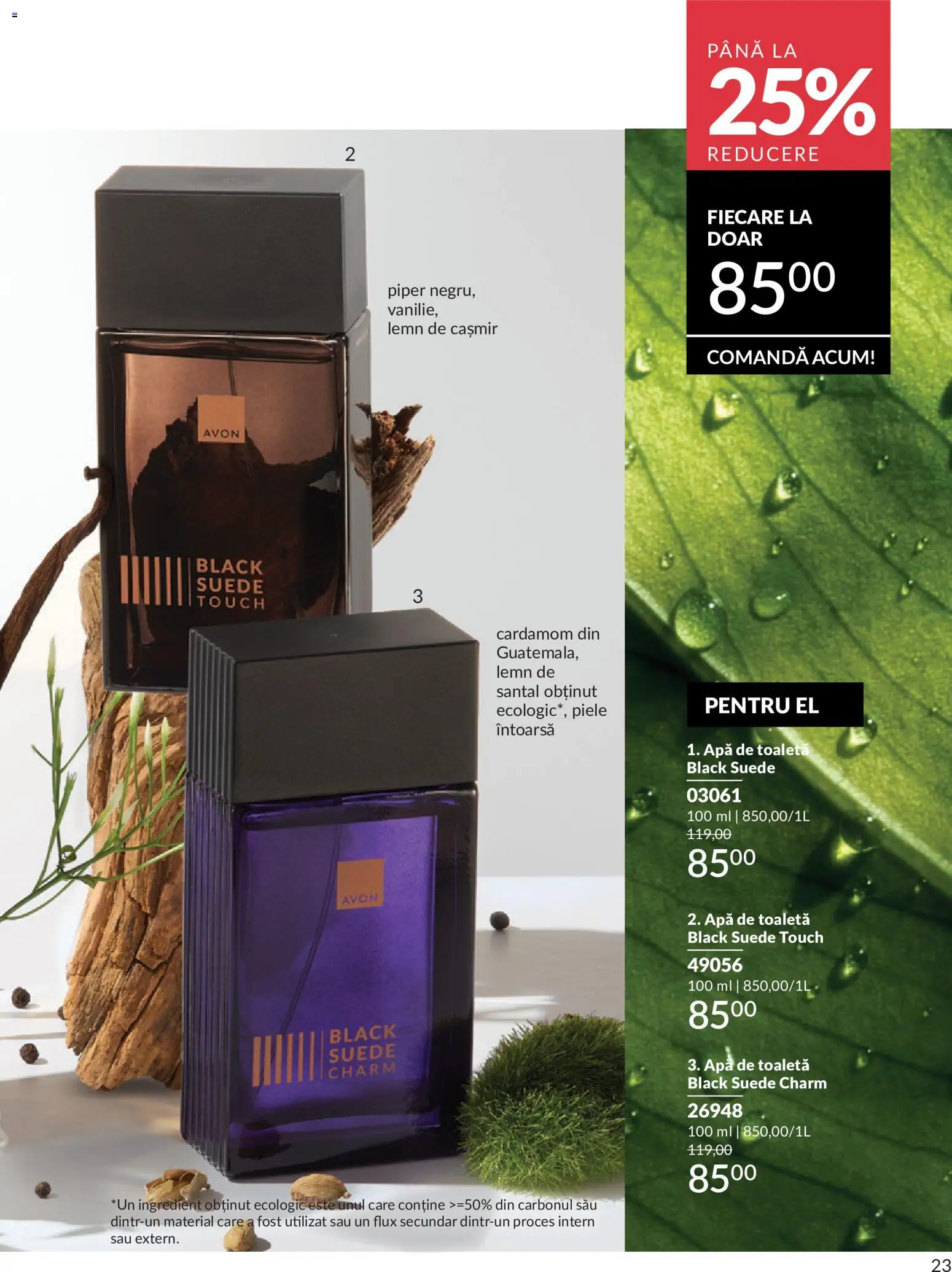 Catalog Avon 1 - 30 Mai 2026 | Pagina 25 | Produse: Toaletă, Apă de toaletă, Apă, Piper