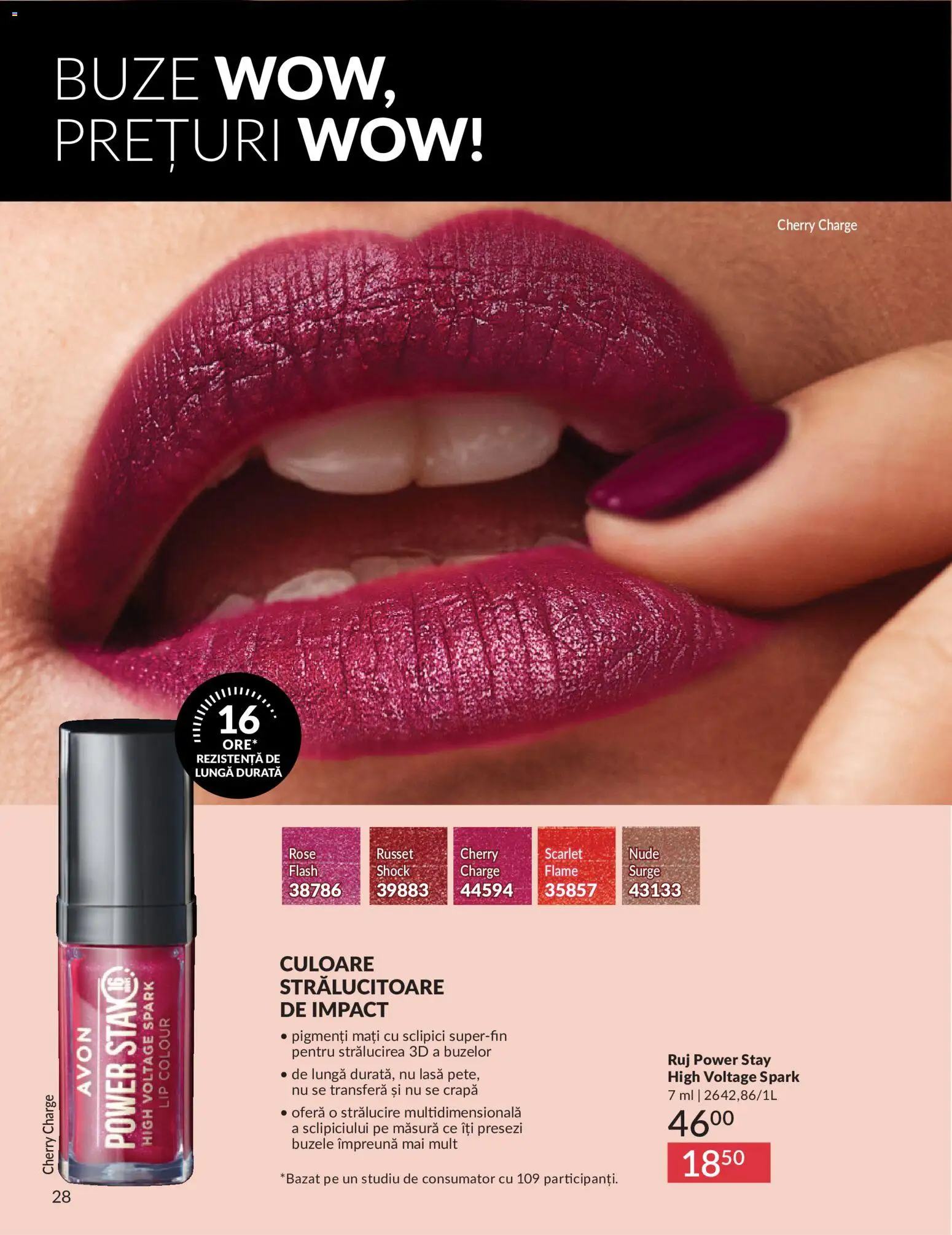 Catalog Avon 1 - 30 Mai 2026 | Pagina 30 | Produse: Ruj, Peluş Köpek Yatağı