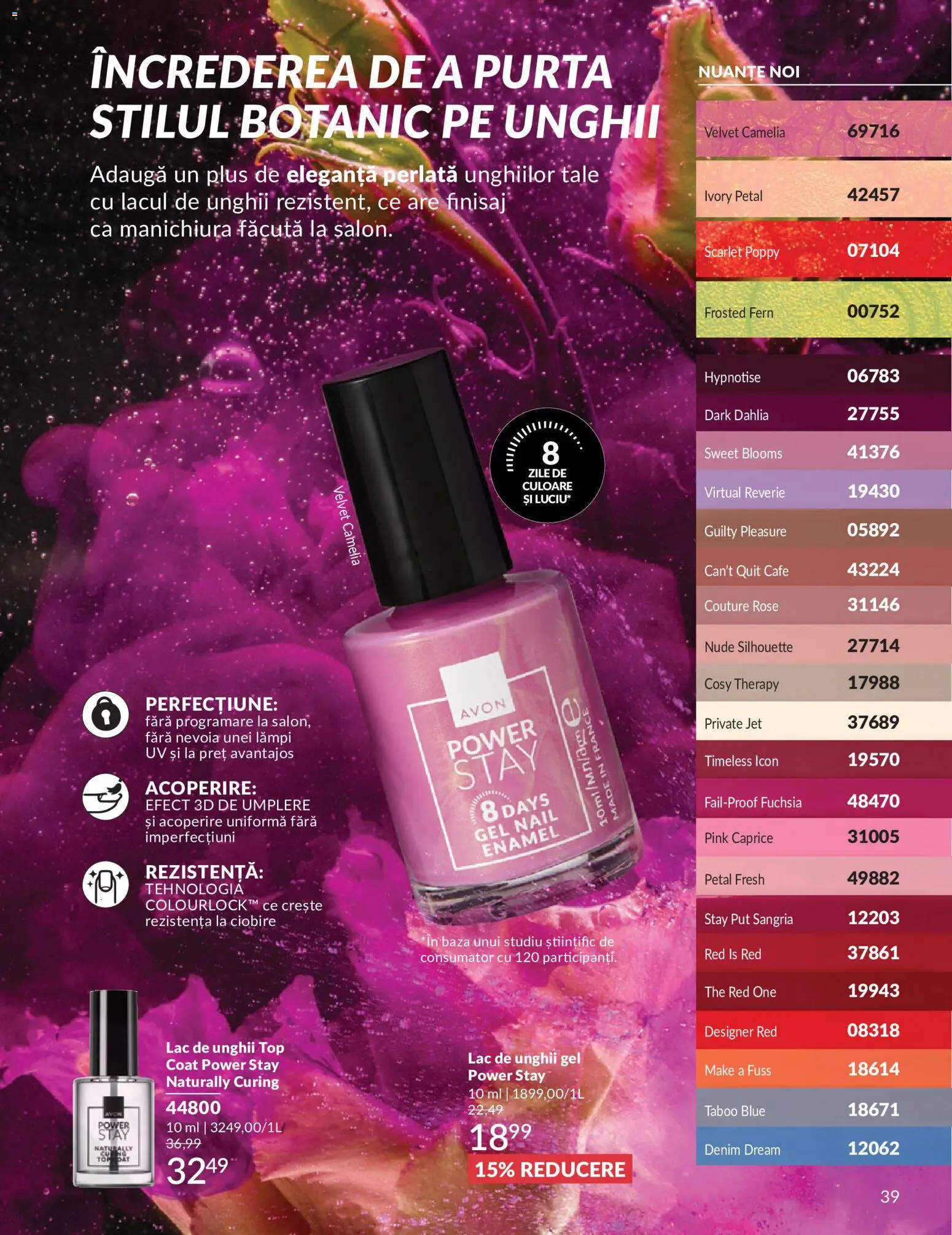 Catalog Avon 1 - 30 Mai 2026 | Pagina 41 | Produse: Top coat, Top, Lac de unghii