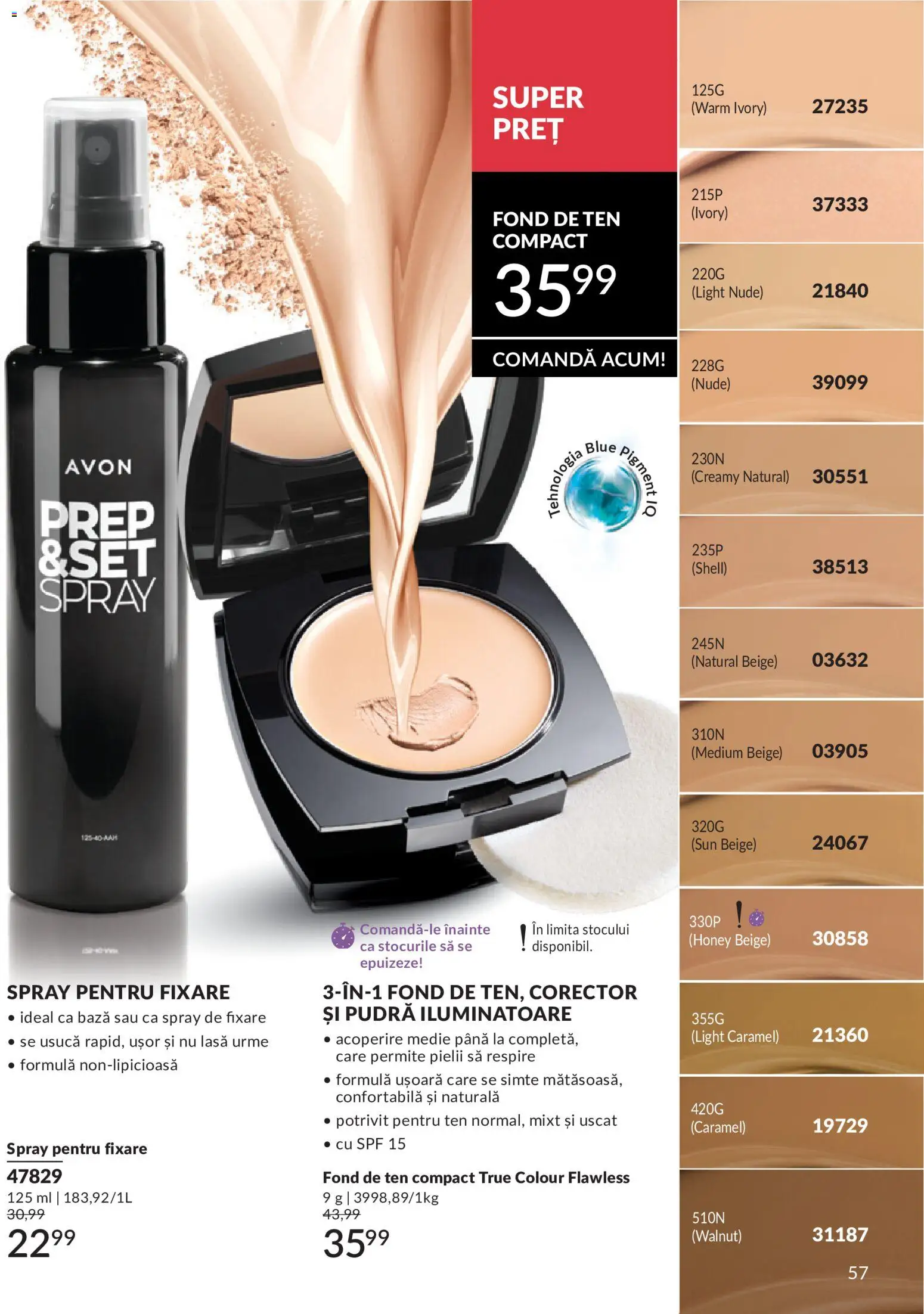 Catalog Avon 1 - 30 Mai 2026 | Pagina 59 | Produse: Fond de ten, Pudră