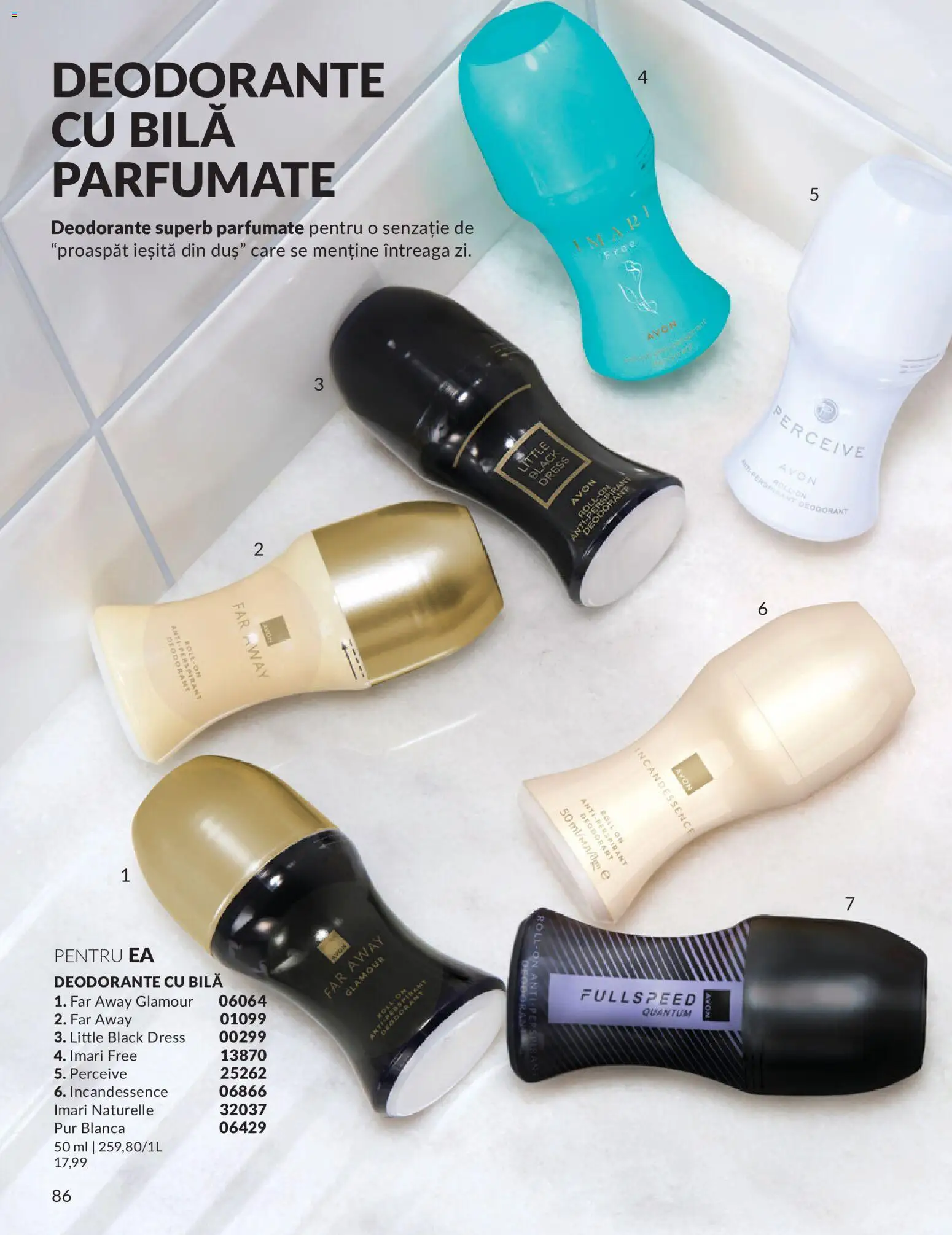 Catalog Avon 1 - 30 Mai 2026 | Pagina 88 | Produse: Duș, Deodorant, Antiperspirant