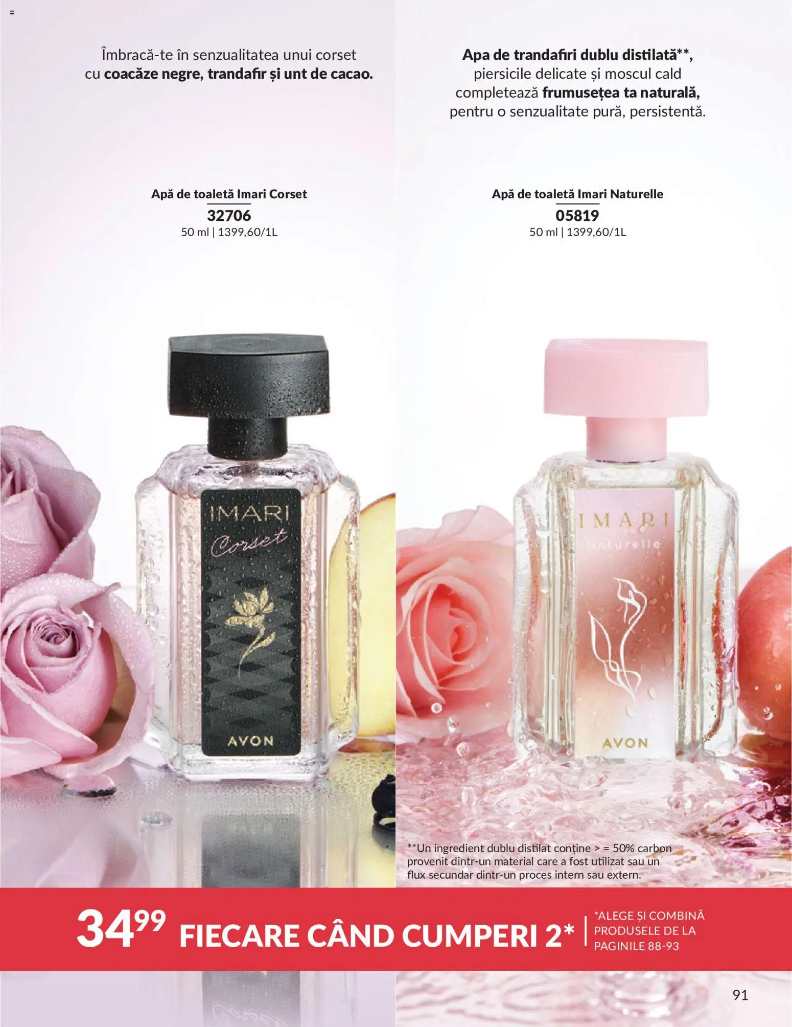 Catalog Avon 1 - 30 Mai 2026 | Pagina 93 | Produse: Trandafir, Toaletă, Apă de toaletă, Unt