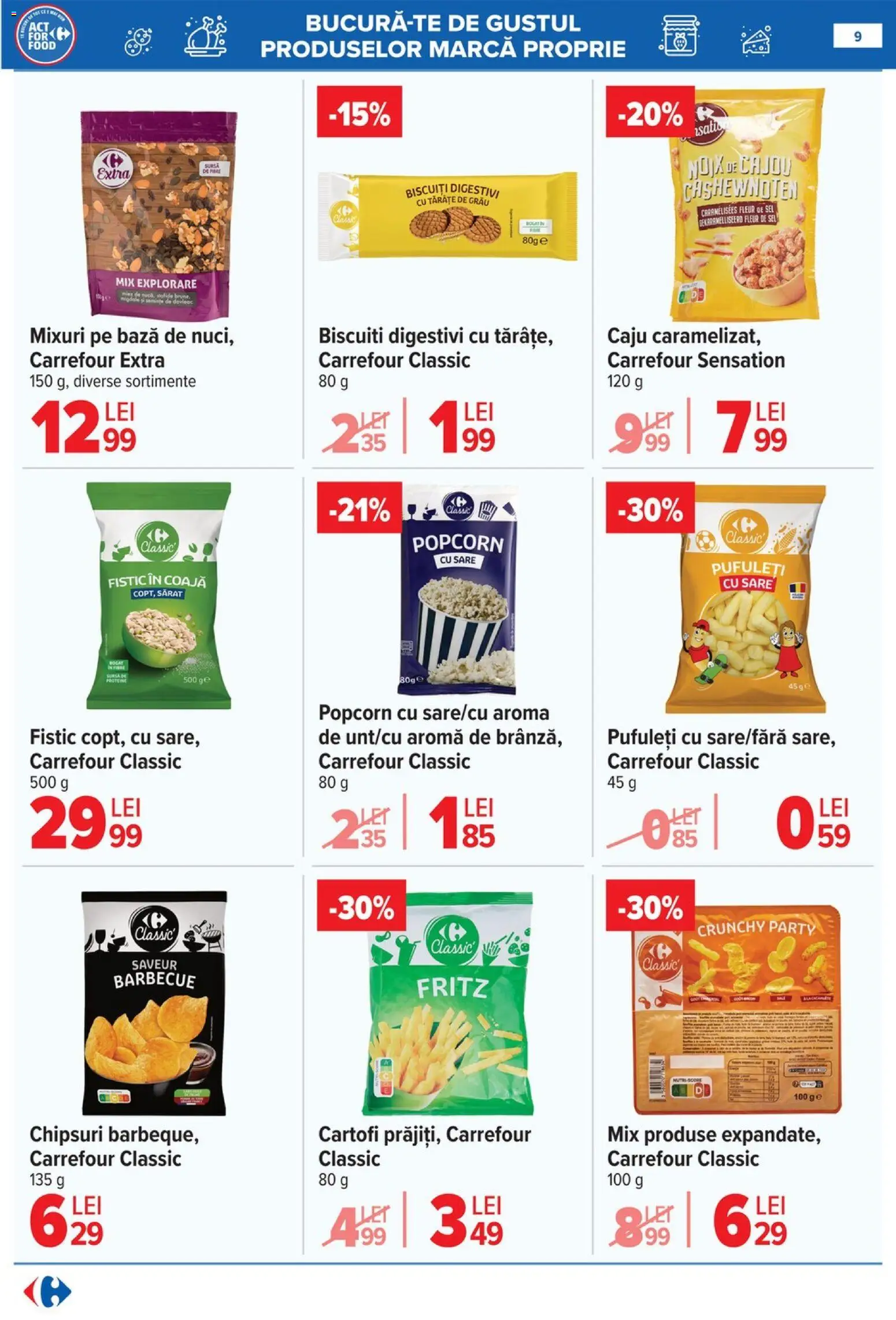 Catalog Carrefour 29 Aprilie - 4 Mai 2026 | Pagina 13 | Produse: Crenvurști, Bacon, Salam, Șuncă