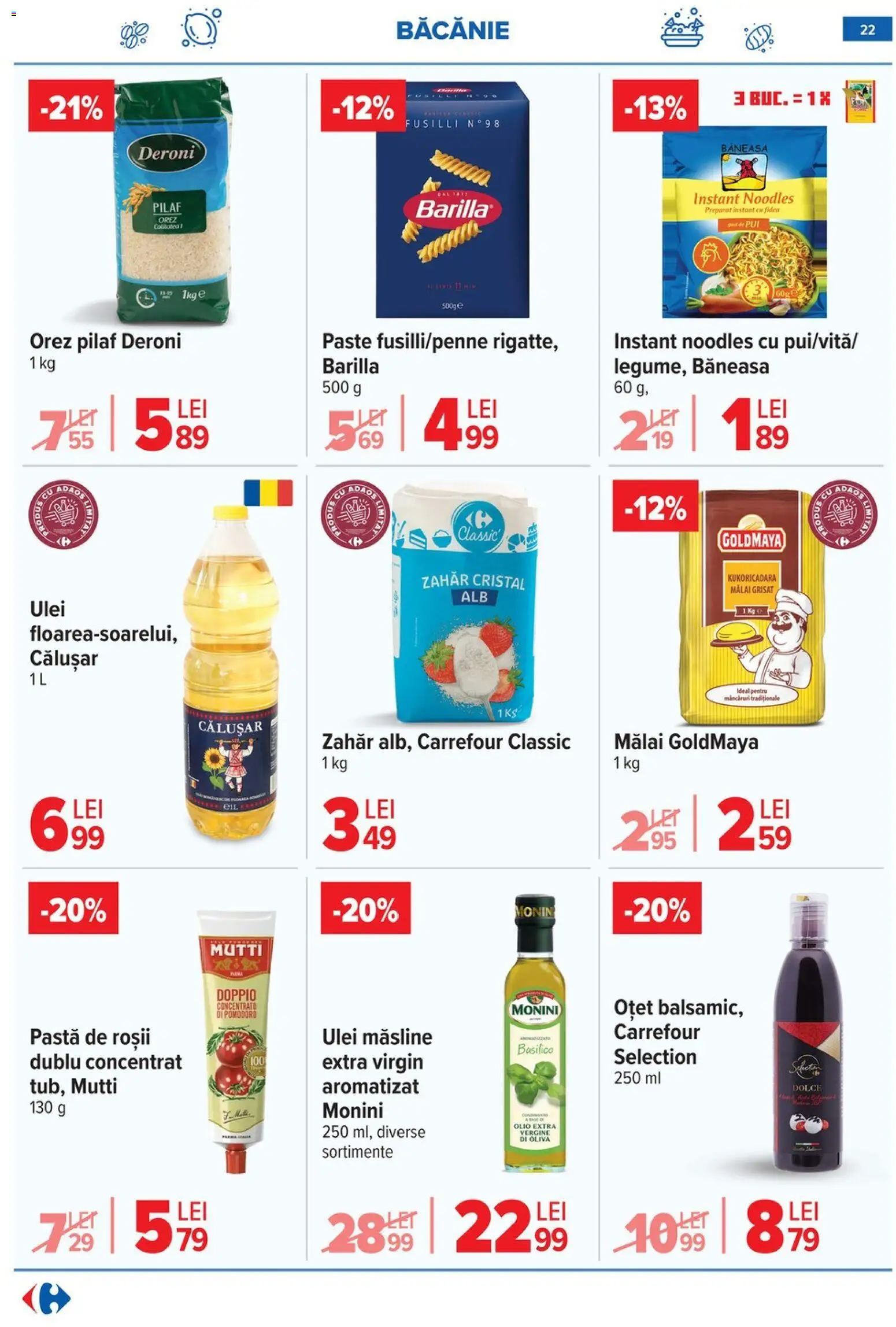 Catalog Carrefour 29 Aprilie - 4 Mai 2026 | Pagina 23 | Produse: Ulei, Roșii, Paste, Zahăr