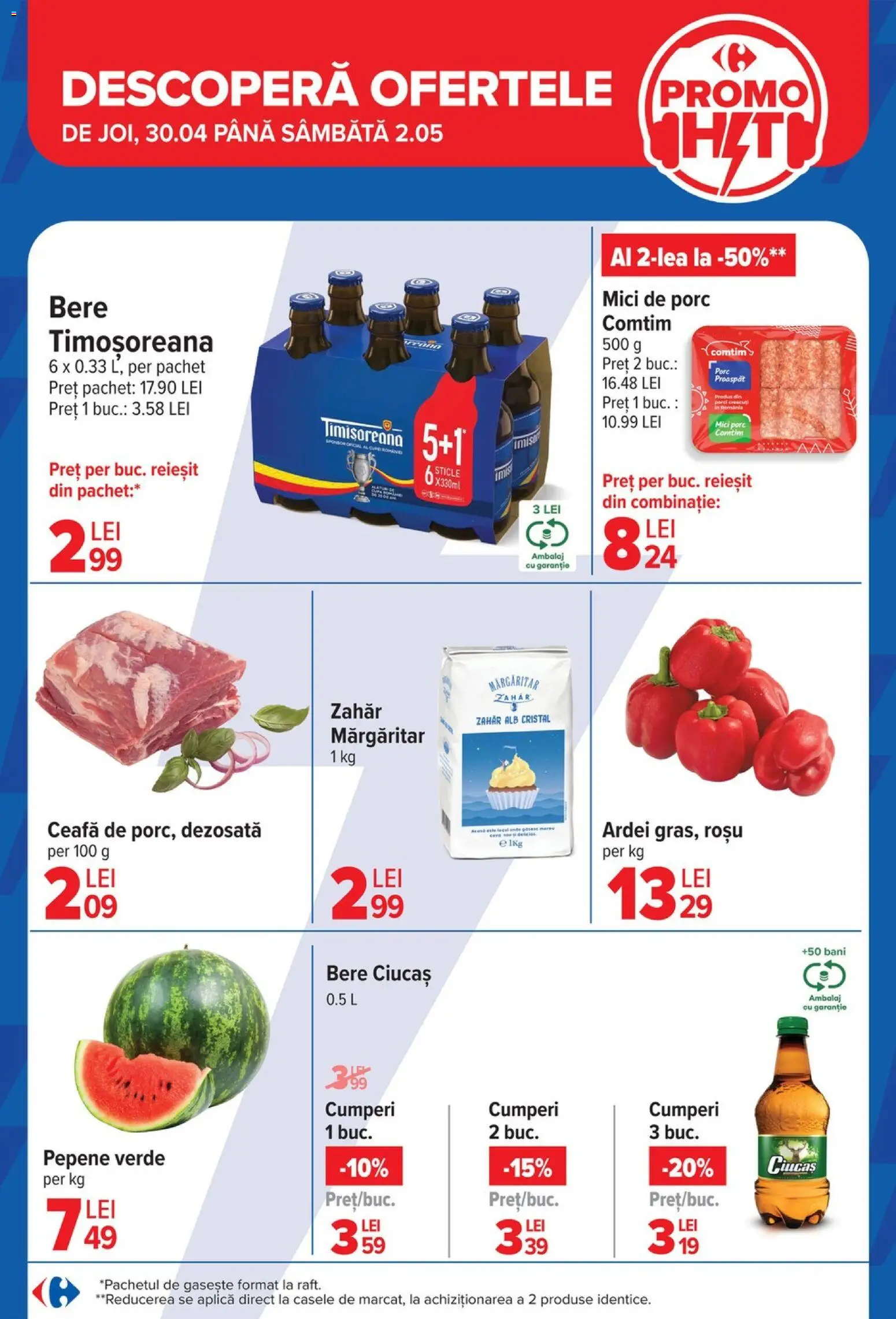 Catalog Carrefour 29 Aprilie - 4 Mai 2026 | Pagina 5 | Produse: Keçeli kalem, Hacıyatmaz Kedi Oyuncağı, Mici, Carne tocată
