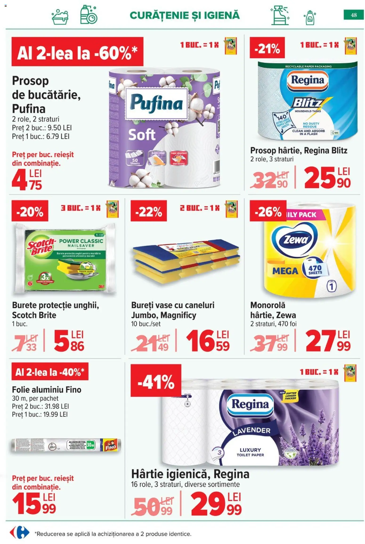Catalog Carrefour 29 Aprilie - 4 Mai 2026 | Pagina 52 | Produse: Pomelo, Burete