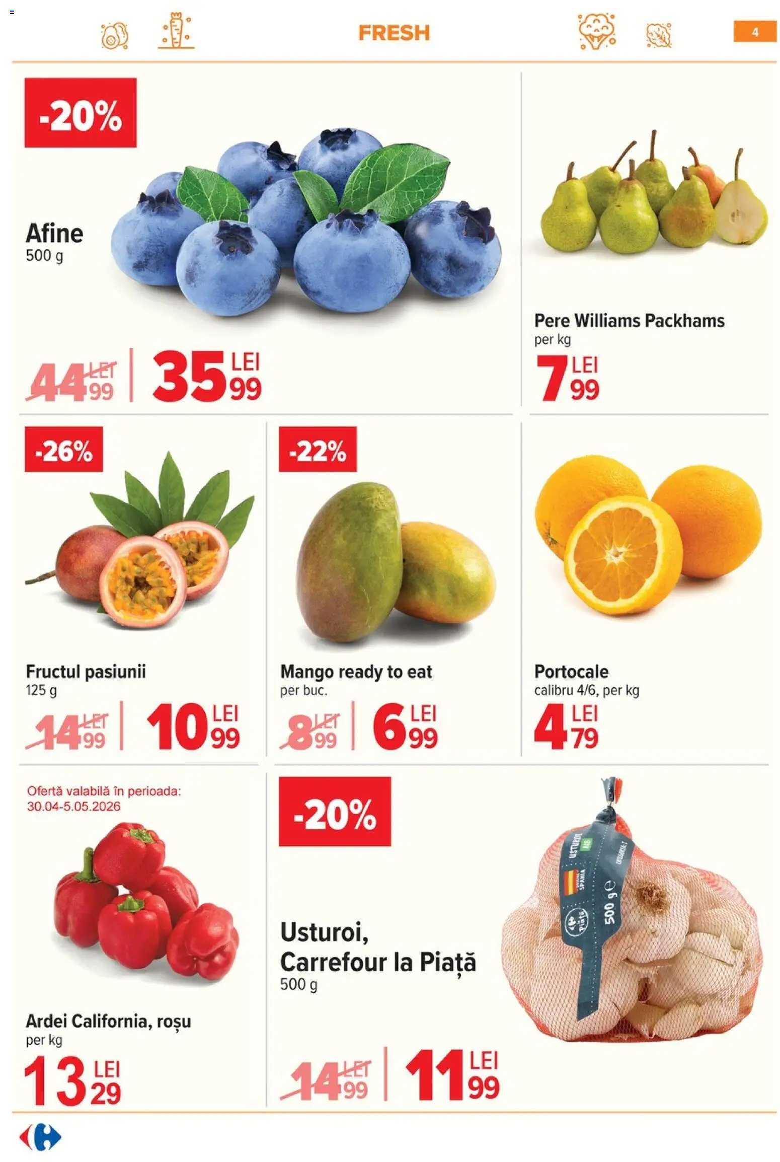 Catalog Carrefour 29 Aprilie - 4 Mai 2026 | Pagina 7 | Produse: Divan, Prăjitură, Iaurt