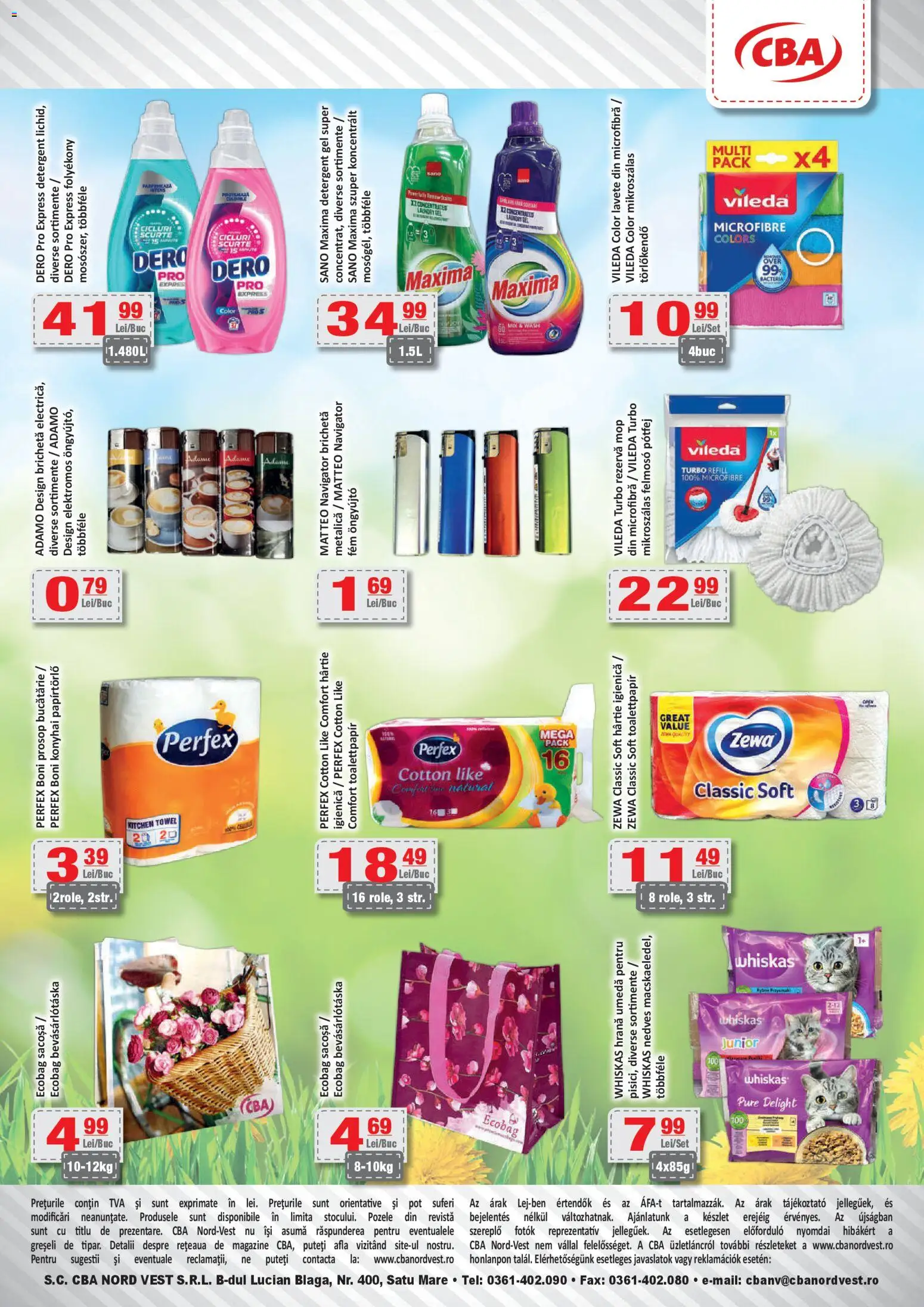 Catalog CBA 8 - 21 Mai 2026 | Pagina 12 | Produse: Mop, Bucătărie, Detergent, Lavete