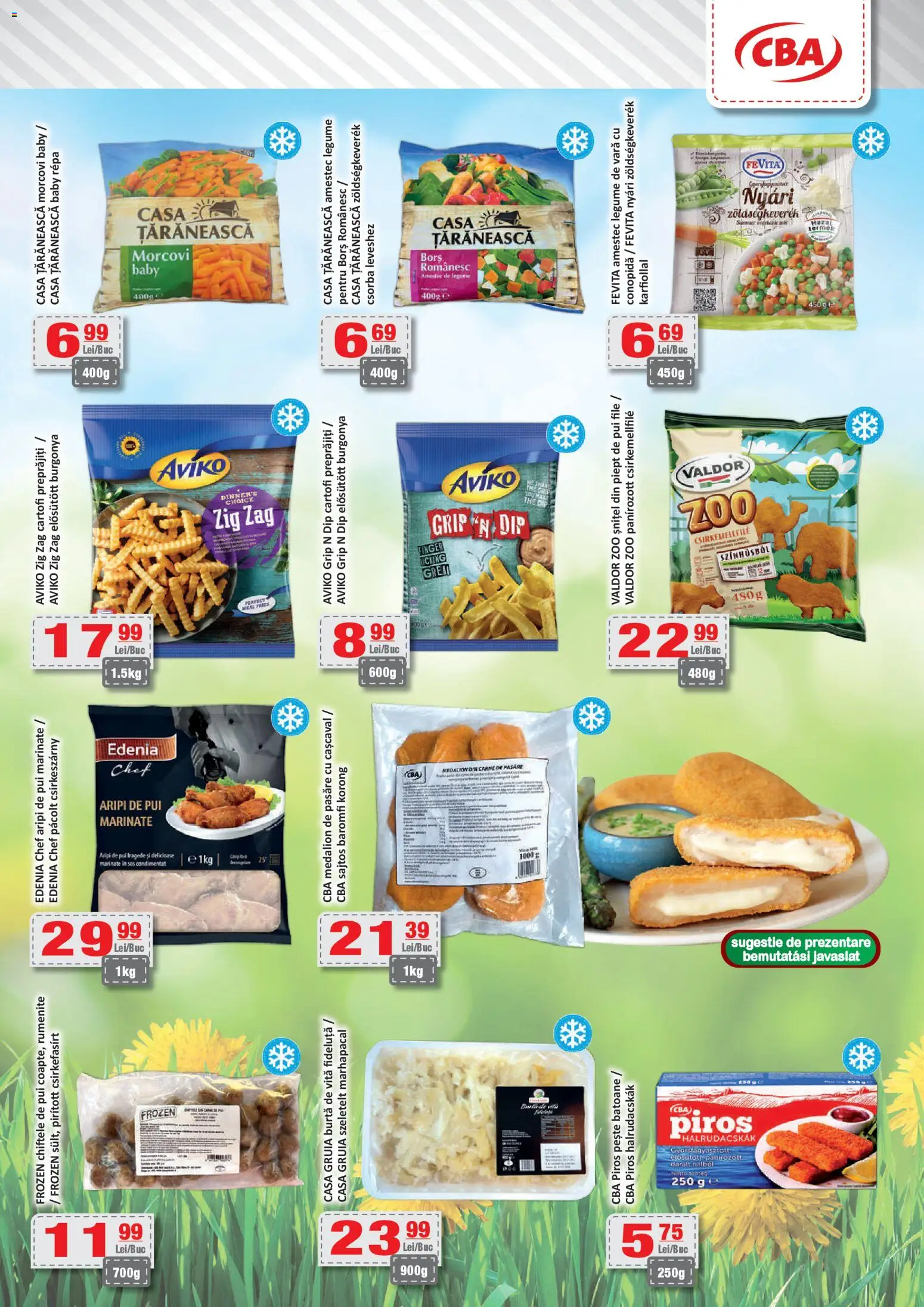 Catalog CBA 8 - 21 Mai 2026 | Pagina 4 | Produse: Conopidă, Cașcaval, Morcovi, Legume