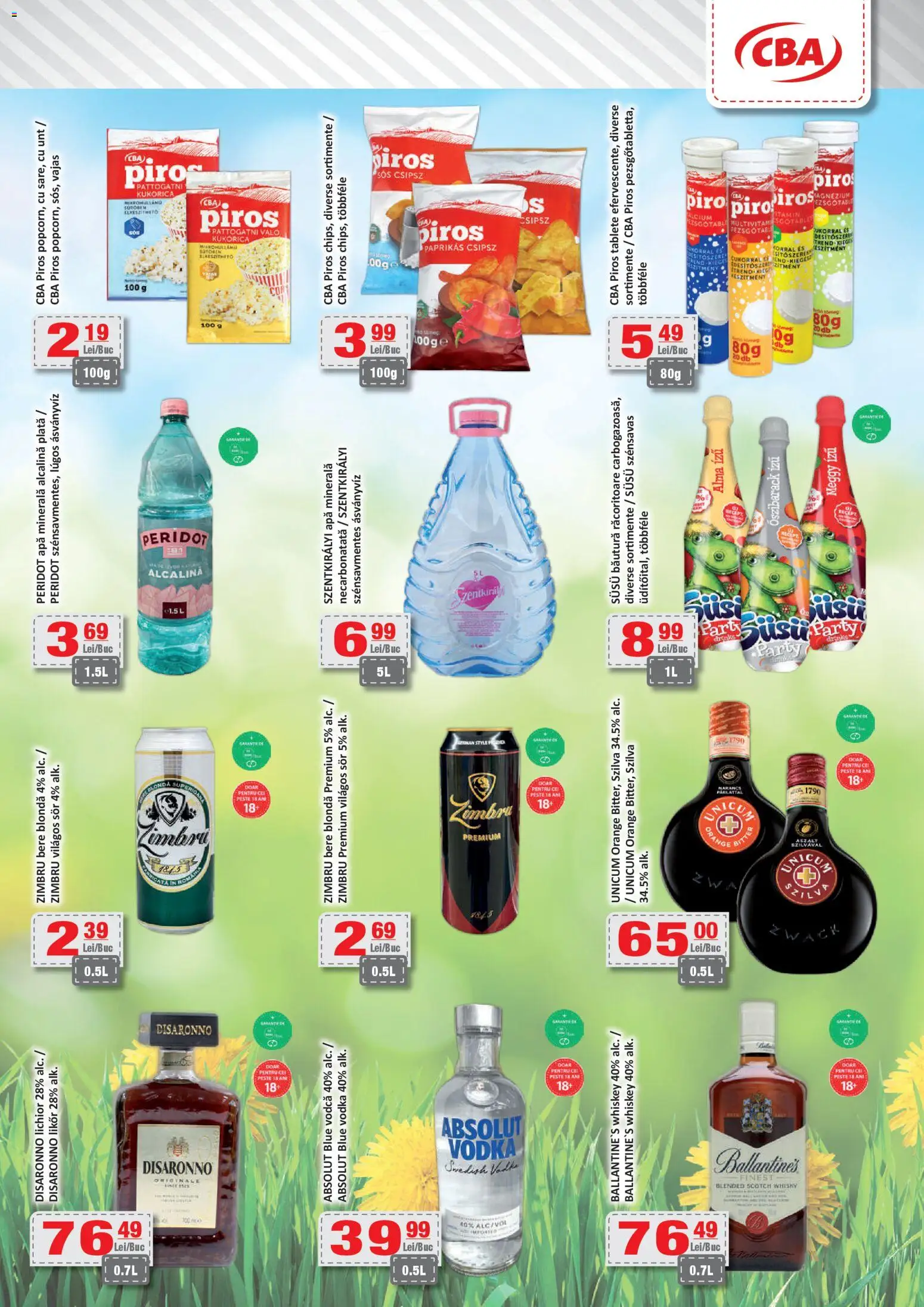 Catalog CBA 8 - 21 Mai 2026 | Pagina 8 | Produse: Su ısıtıcı, Lichior, Vodka, Sos