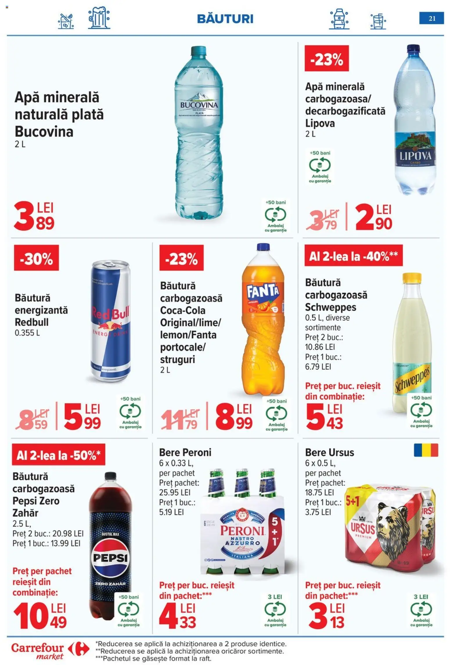 Catalog Carrefour 29 Aprilie - 4 Mai 2026 | Pagina 21 | Produse: Yazı tahtası kalemi, Köpek Sabunu, Bere, Apă
