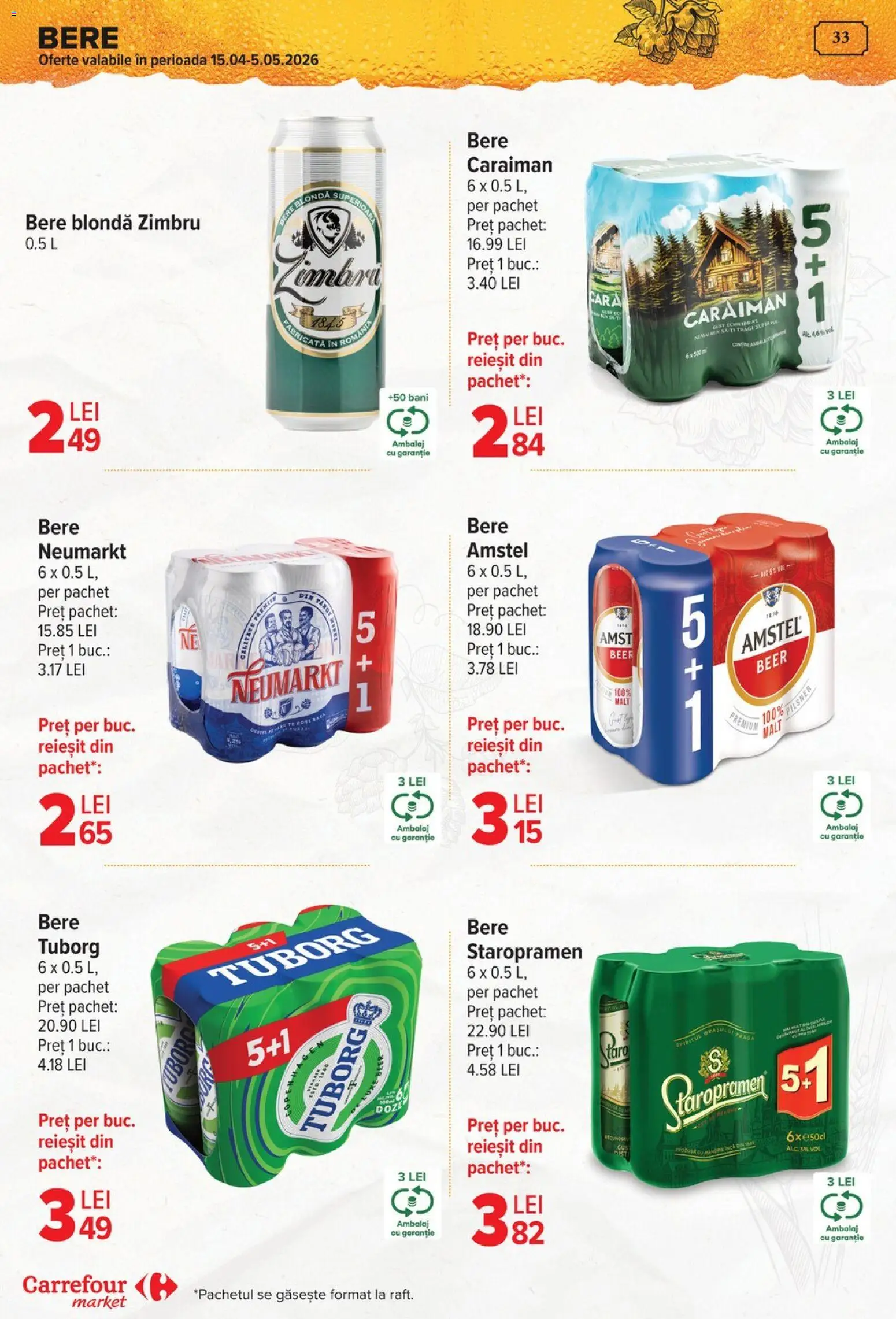 Catalog Carrefour 29 Aprilie - 4 Mai 2026 | Pagina 36 | Produse: Masaüstü kılıfı, Arahide, Semințe, Sare