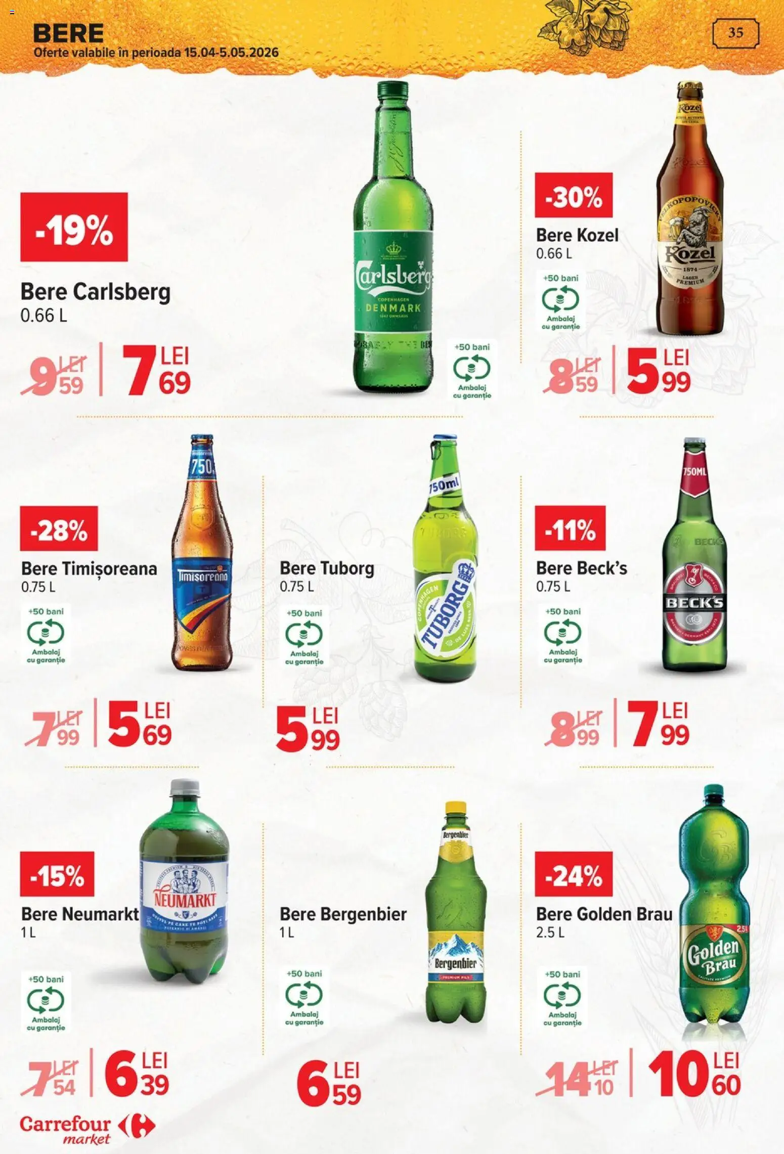 Catalog Carrefour 29 Aprilie - 4 Mai 2026 | Pagina 38 | Produse: Ciuperci, Roșii, Salată, Ceapă