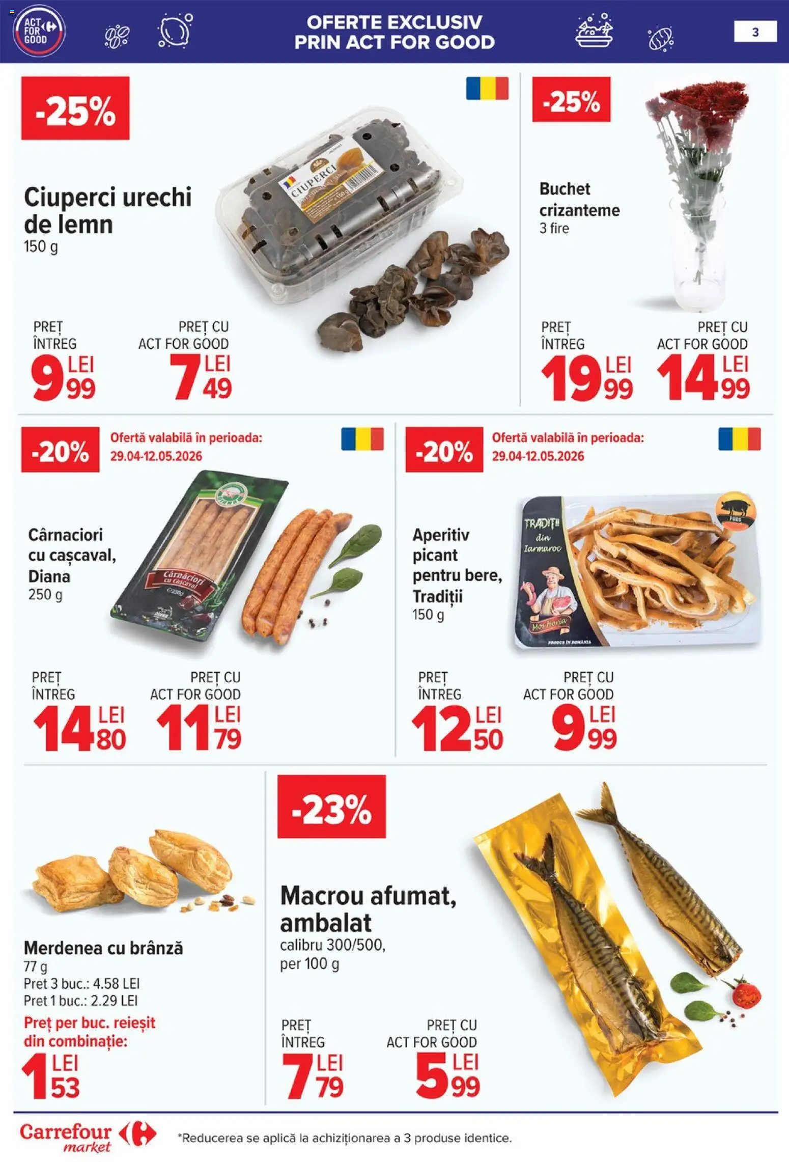 Catalog Carrefour 29 Aprilie - 4 Mai 2026 | Pagina 6 | Produse: Napolitane, Cremă, Cacao, Biscuiți