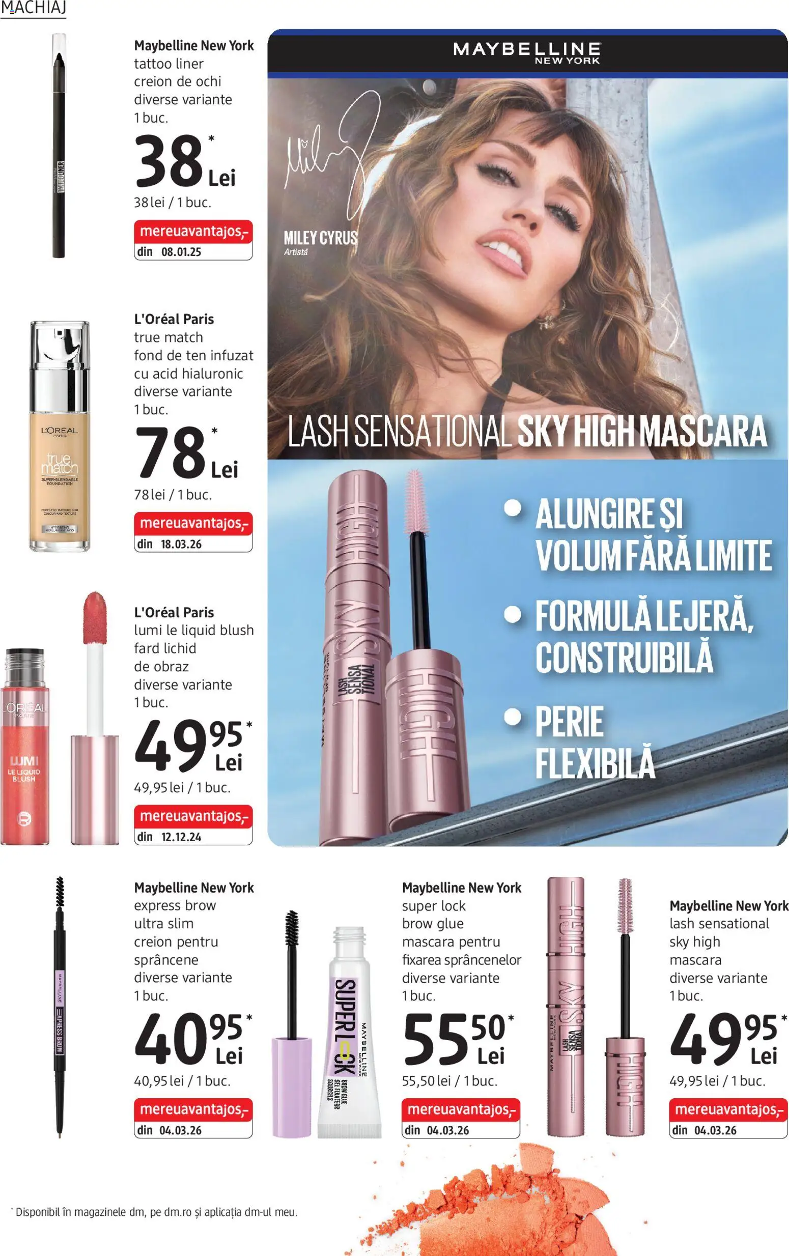 Catalog DM Drogerie Markt 30 Aprilie - 25 Mai 2026 | Pagina 12 | Produse: Blush, Perie, Mascara, Creion de ochi