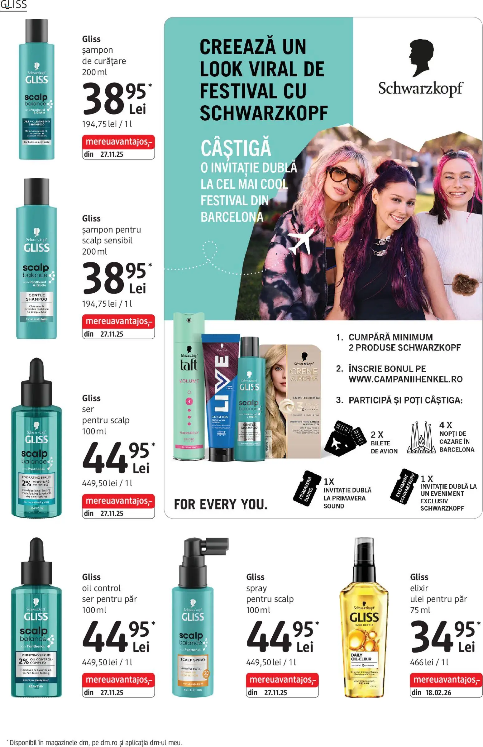 Catalog DM Drogerie Markt 30 Aprilie - 25 Mai 2026 | Pagina 14 | Produse: Şerit ödül, Elixir, Önlük, Șampon