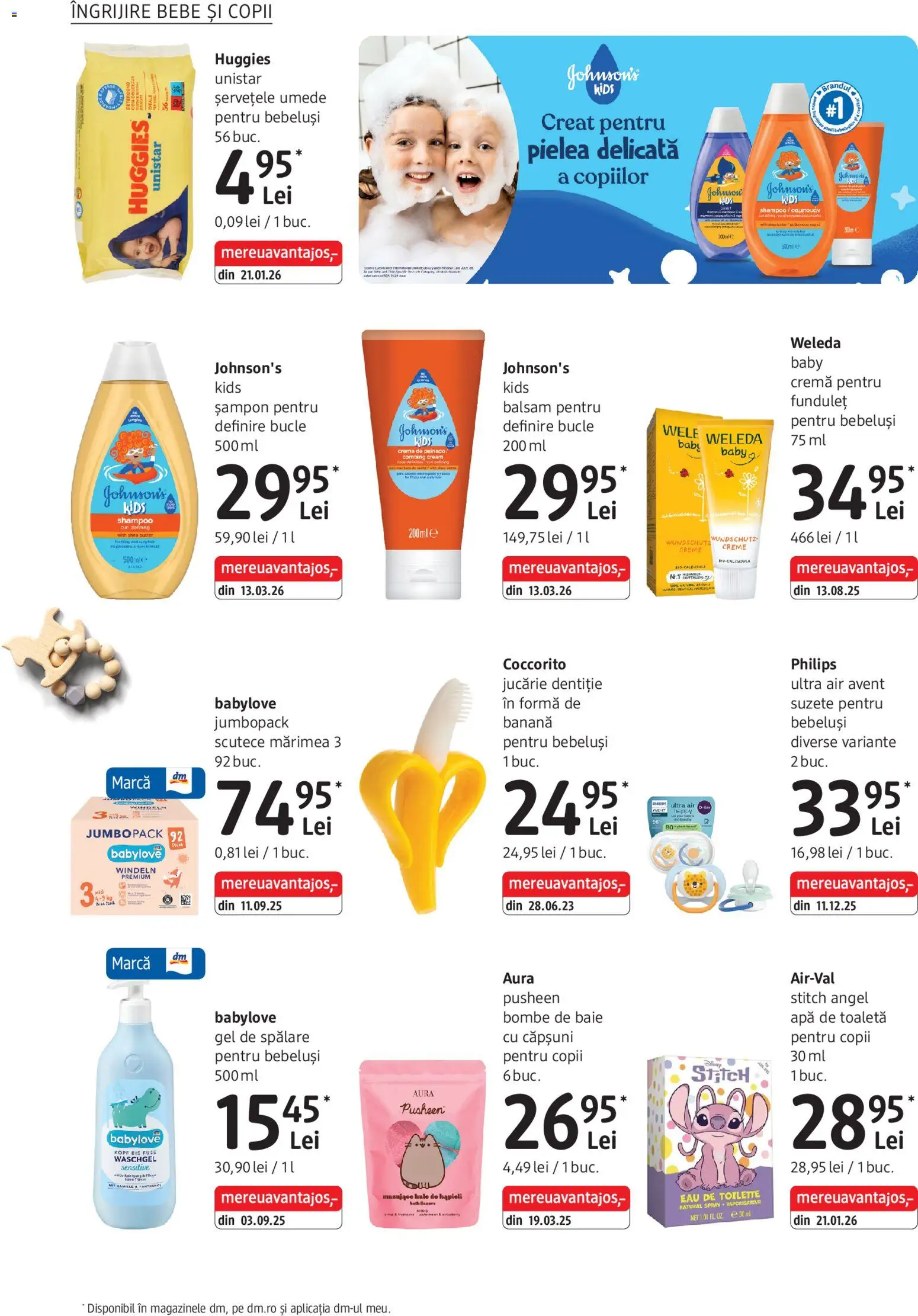 Catalog DM Drogerie Markt 30 Aprilie - 25 Mai 2026 | Pagina 18 | Produse: Enginar, Apă de toaletă, Scutece, Apă
