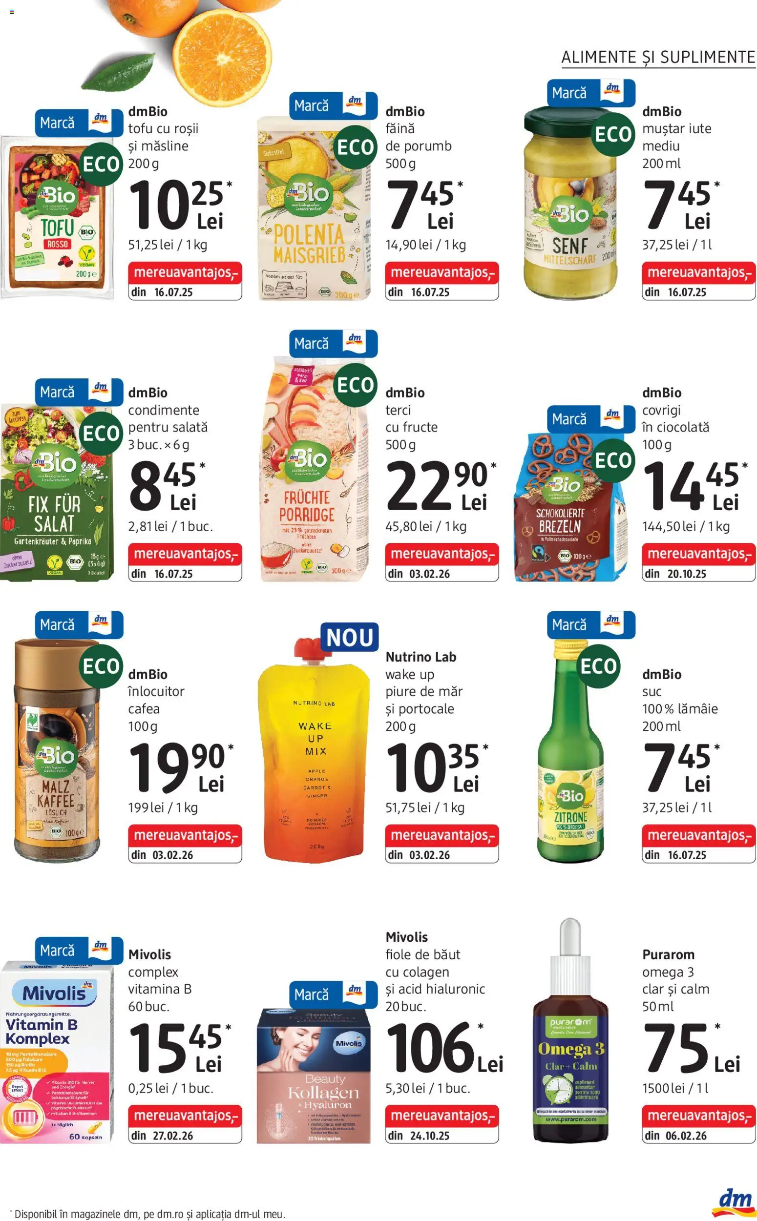 Catalog DM Drogerie Markt 30 Aprilie - 25 Mai 2026 | Pagina 19 | Produse: Măsline, Apple, Muștar, Salată