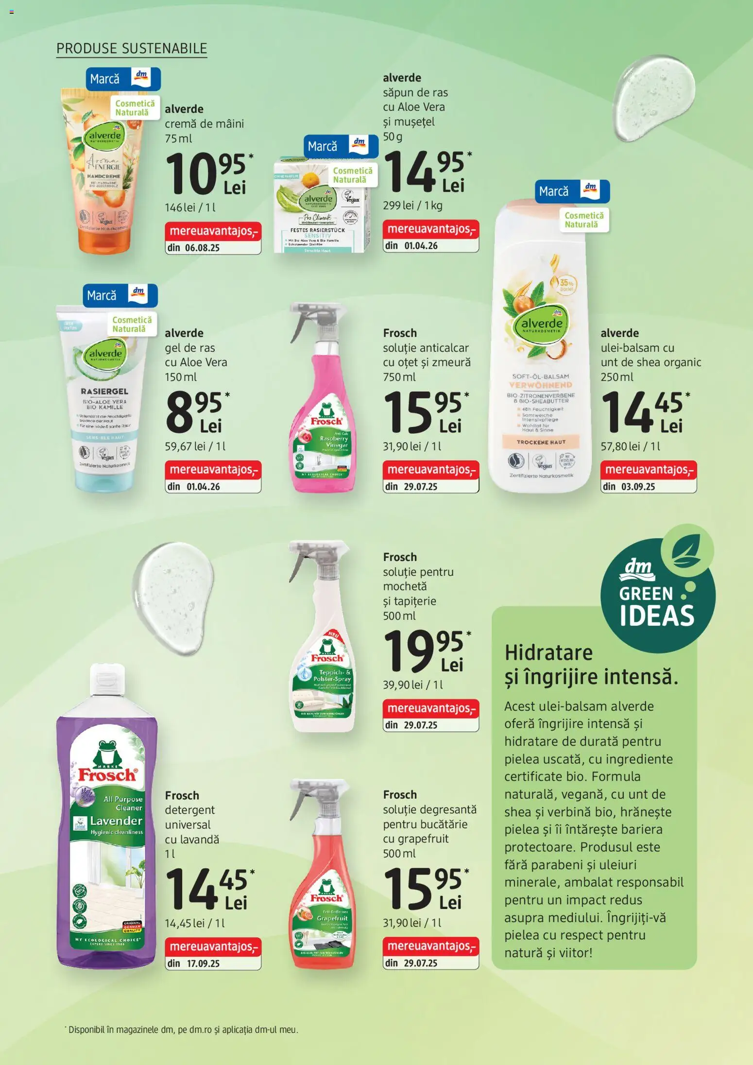 Catalog DM Drogerie Markt 30 Aprilie - 25 Mai 2026 | Pagina 22 | Produse: Şerit ödül, Gel de ras, Cremă de mâini, Săpun