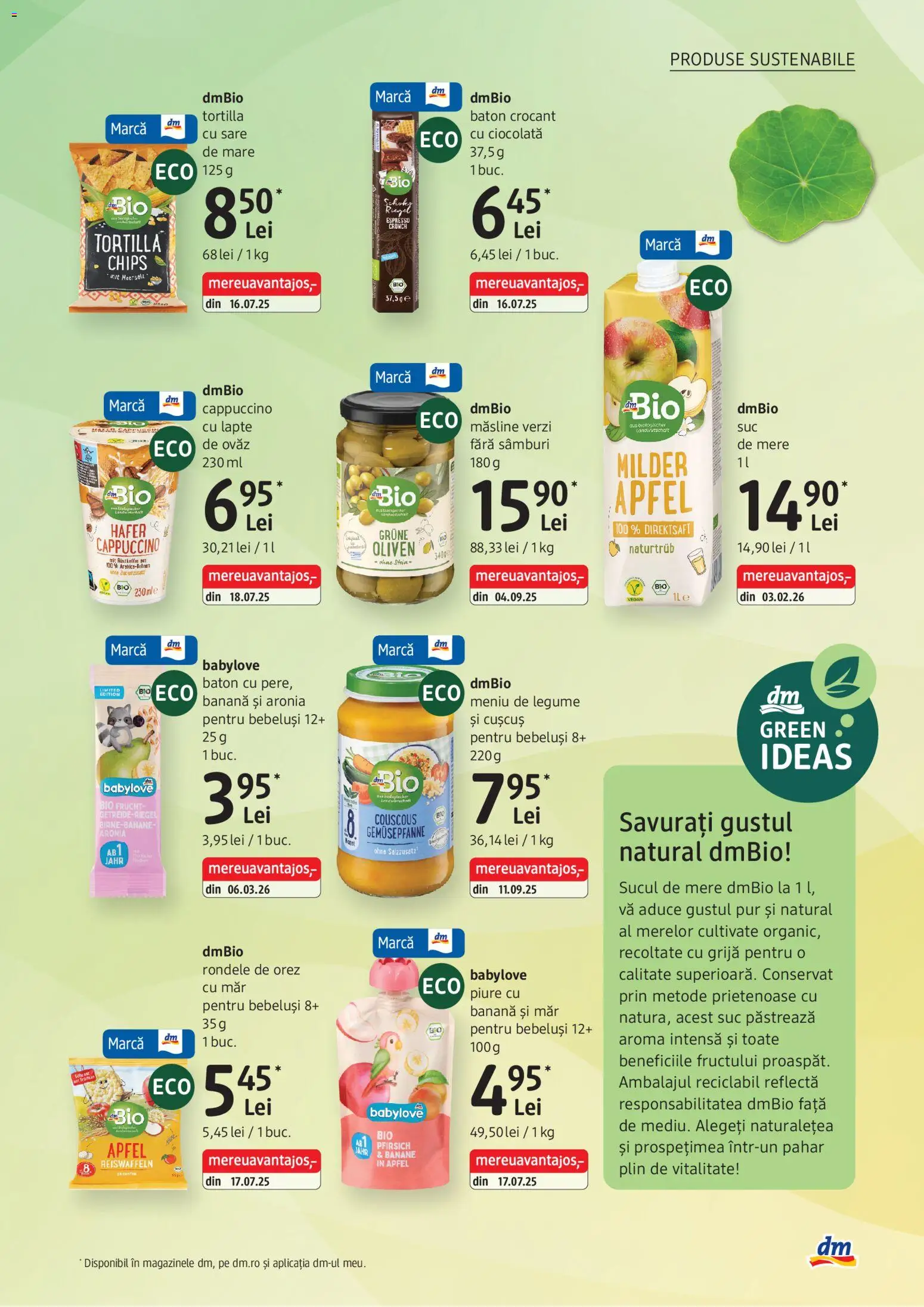 Catalog DM Drogerie Markt 30 Aprilie - 25 Mai 2026 | Pagina 23 | Produse: Ciocolată, Suc, Banane, Orez