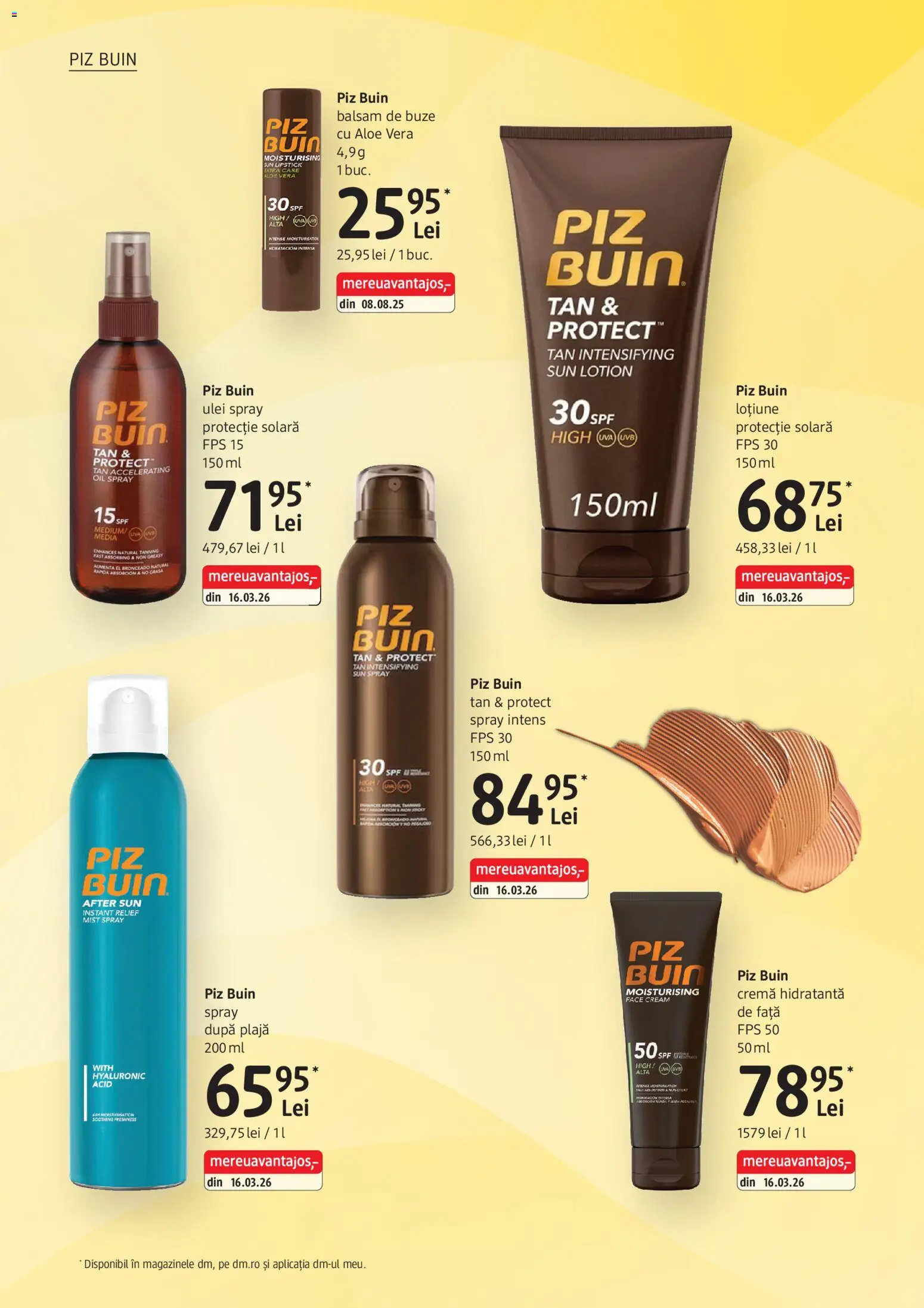 Catalog DM Drogerie Markt 30 Aprilie - 25 Mai 2026 | Pagina 8 | Produse: Arapsaçı, Cremă, Ulei, Loțiune protecție solară