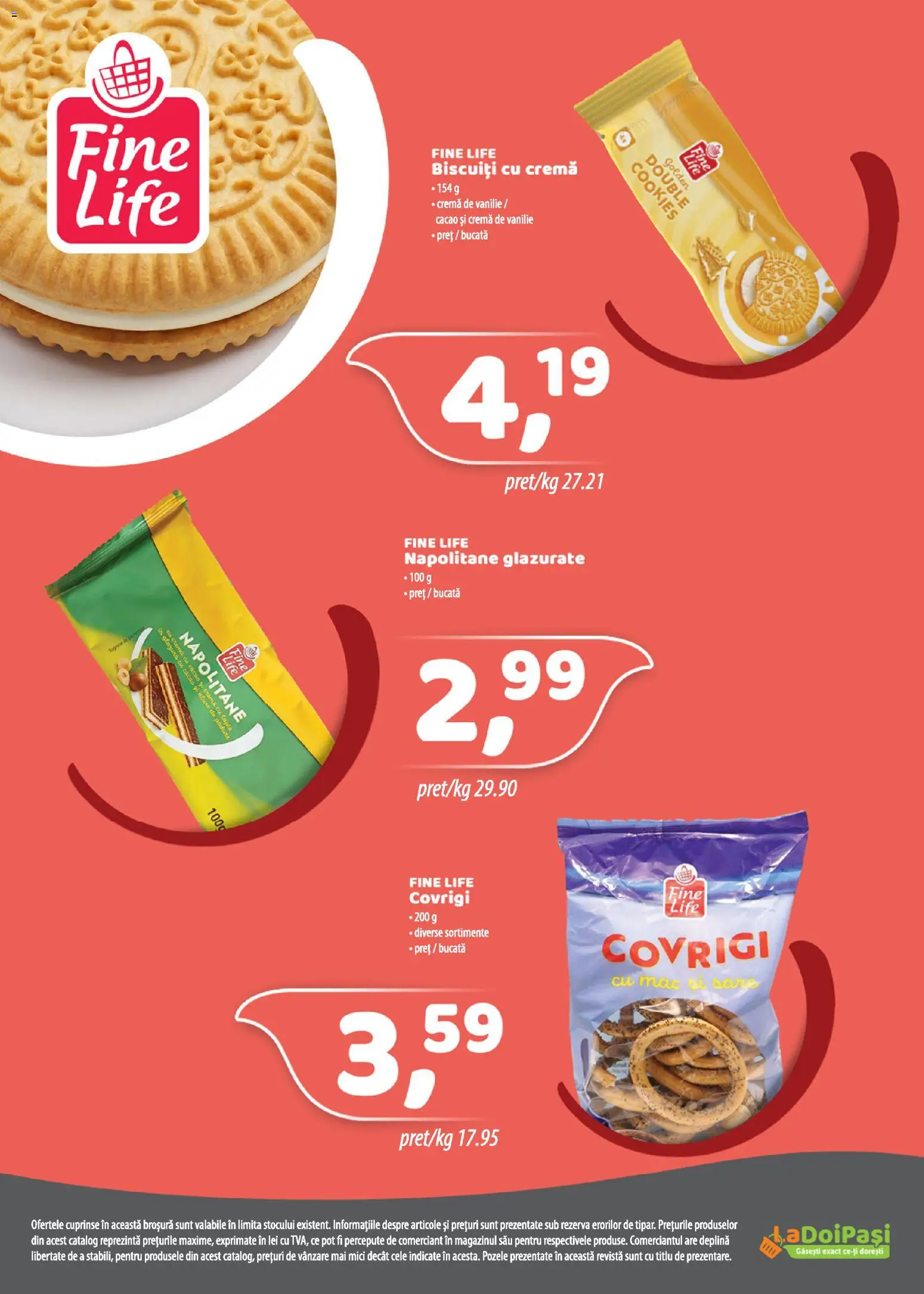 Catalog La Doi Pași 1 - 14 Mai 2026 | Pagina 16 | Produse: Mici, Cremă, Cacao, Biscuiți