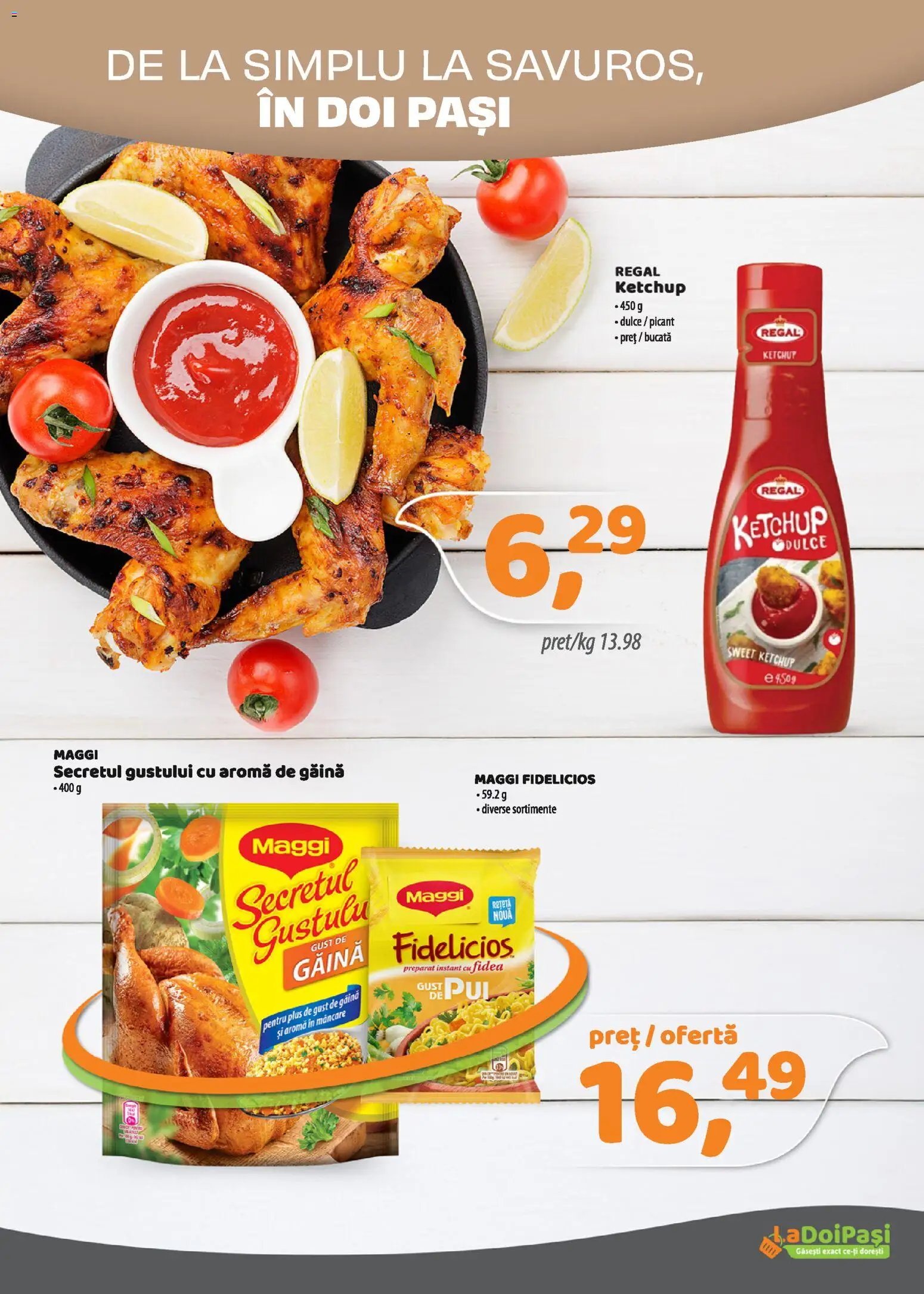 Catalog La Doi Pași 1 - 14 Mai 2026 | Pagina 4 | Produse: Ketchup