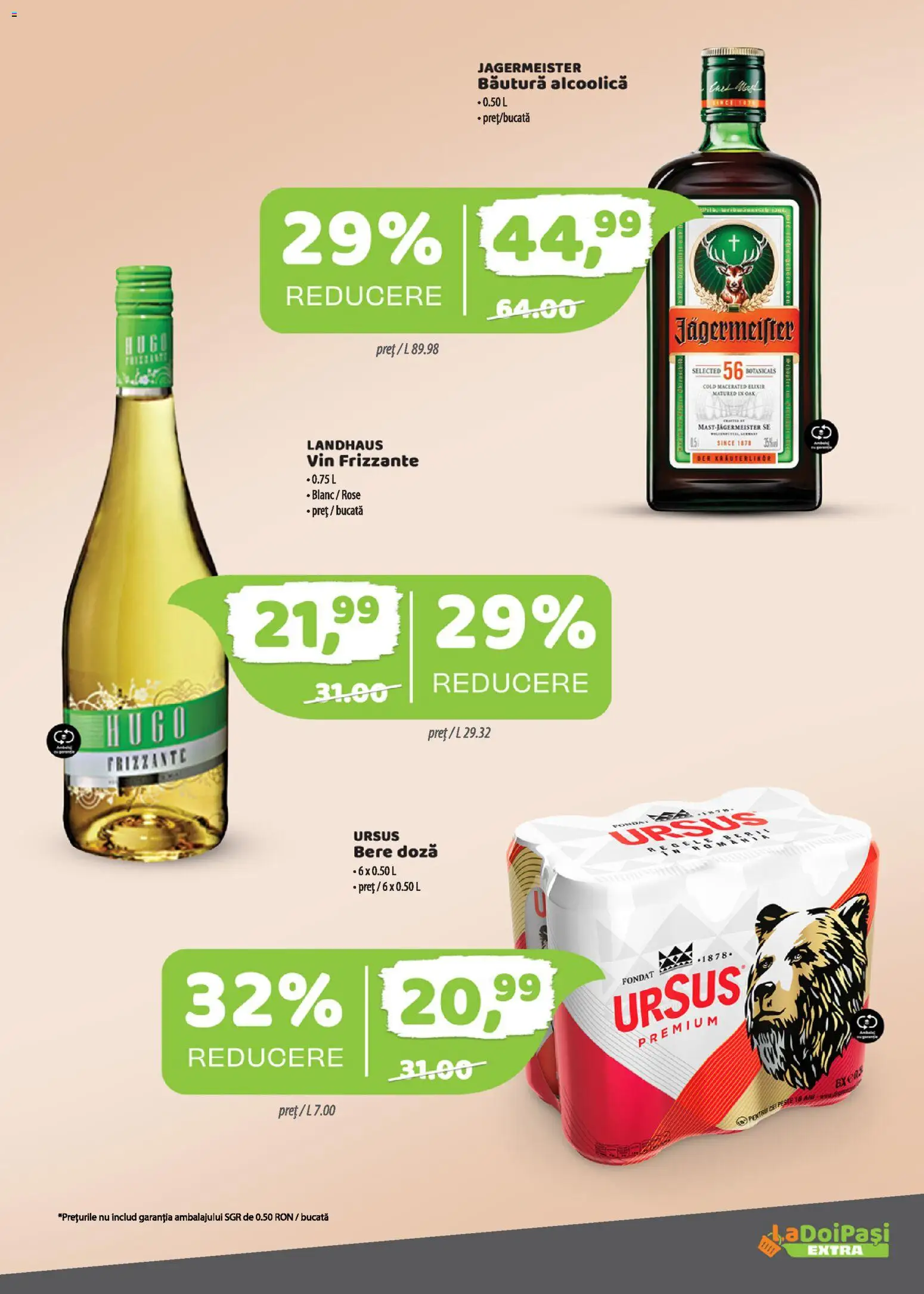 Catalog La Doi Pași 1 - 14 Mai 2026 | Pagina 10 | Produse: Elixir, Vin, Bere, Pește