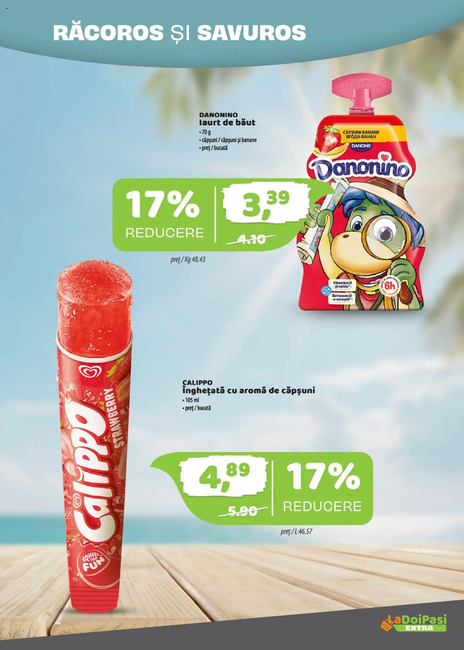 Catalog La Doi Pași 1 - 14 Mai 2026 | Pagina 4 | Produse: Banane, Căpșuni, Înghețată