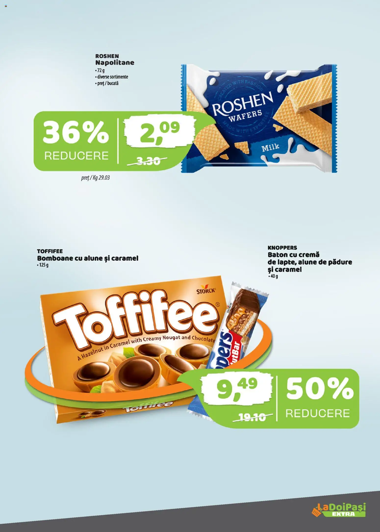 Catalog La Doi Pași 1 - 14 Mai 2026 | Pagina 6 | Produse: Ödül oyuncağı, Alune, Cremă, Bomboane