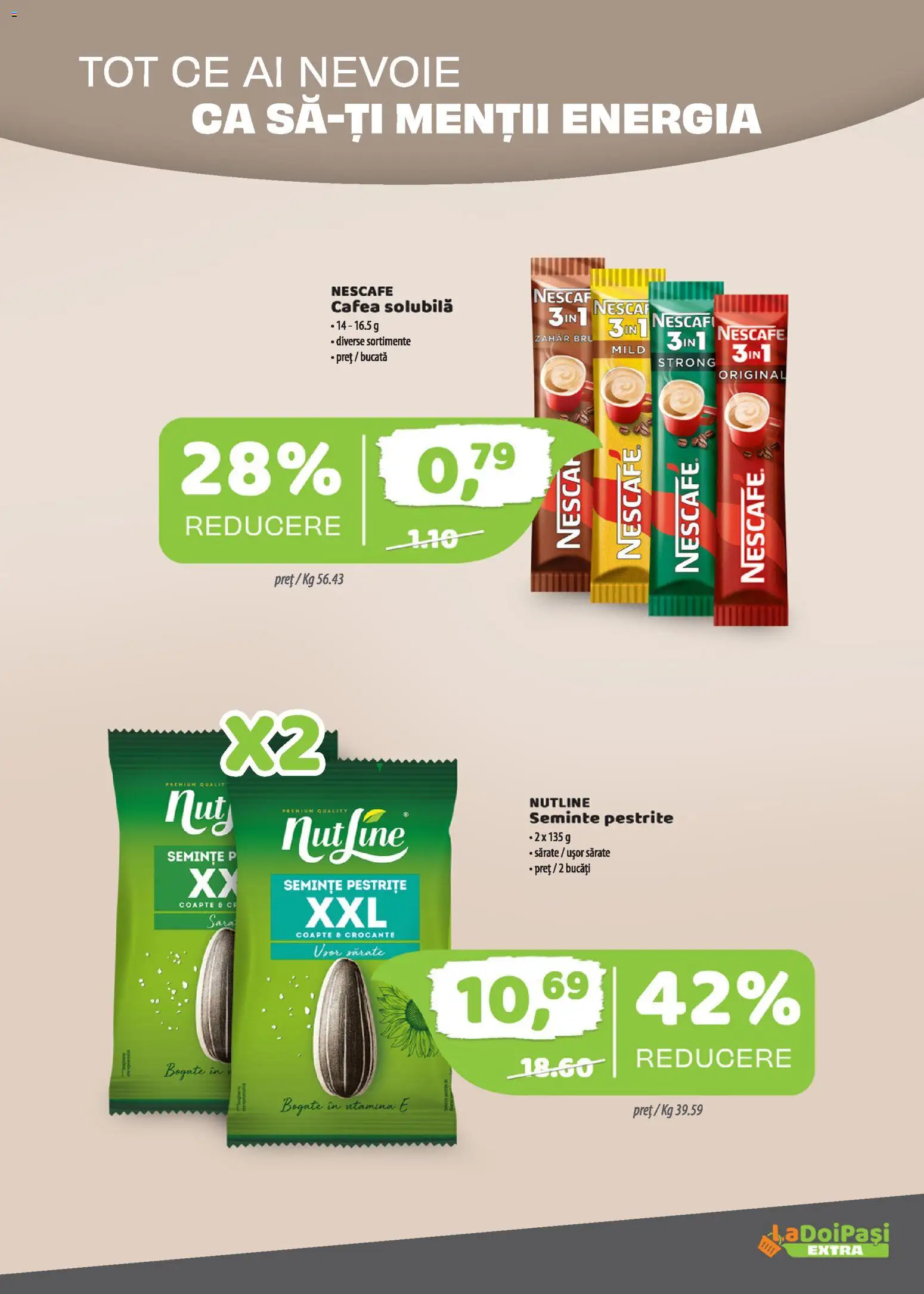 Catalog La Doi Pași 1 - 14 Mai 2026 | Pagina 7 | Produse: Semințe, Cafea, Zahăr