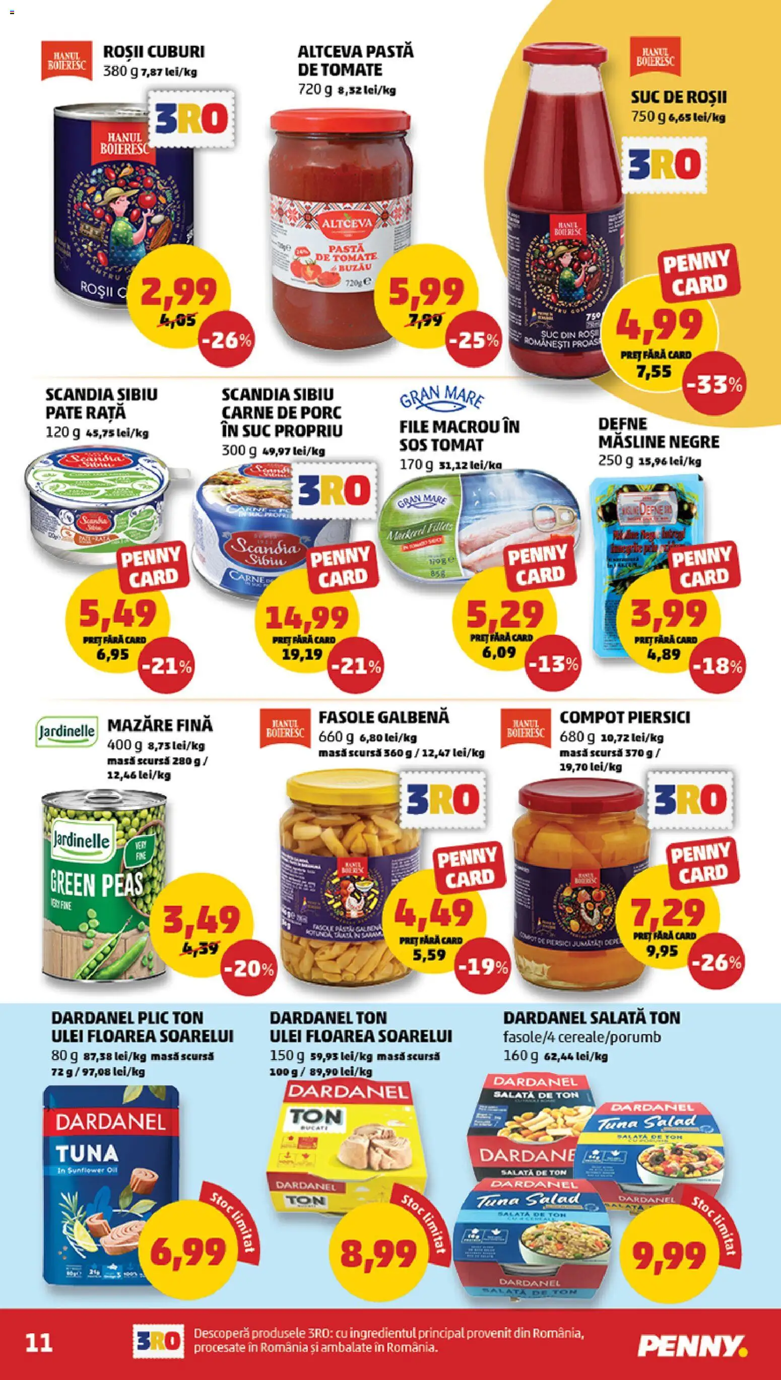 Catalog PENNY Market 29 Aprilie - 4 Mai 2026 | Pagina 11 | Produse: Masă, Carne De Porc, Bant, Sos