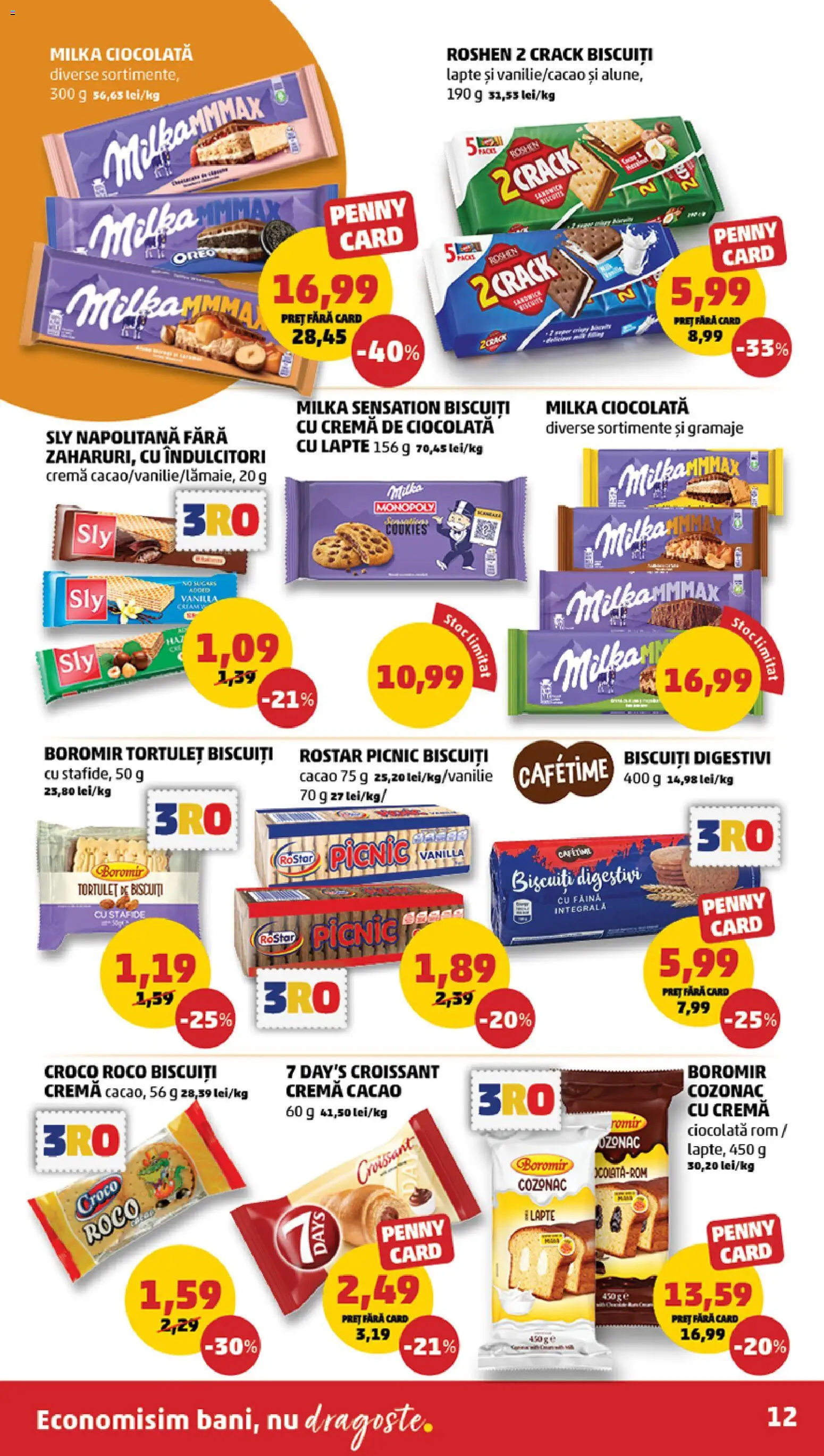 Catalog PENNY Market 29 Aprilie - 4 Mai 2026 | Pagina 12 | Produse: Cremă, Ciocolată, Făină, Biscuiți