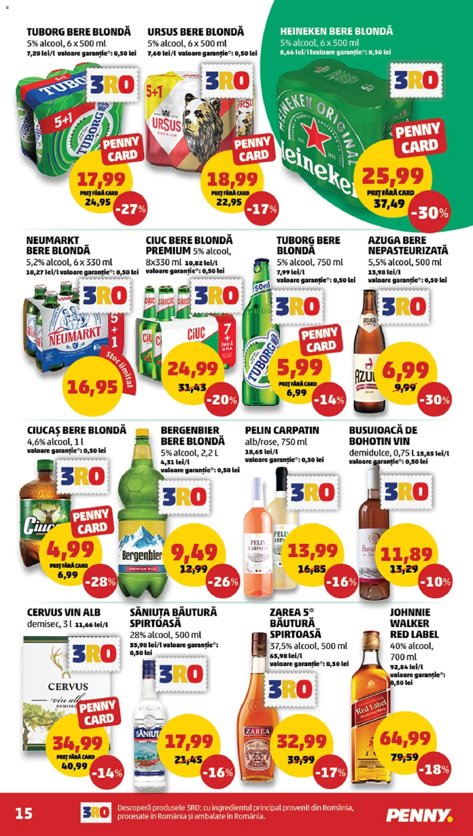 Catalog PENNY Market 29 Aprilie - 4 Mai 2026 | Pagina 15 | Produse: Vin, Bere, Plastik Kulübe