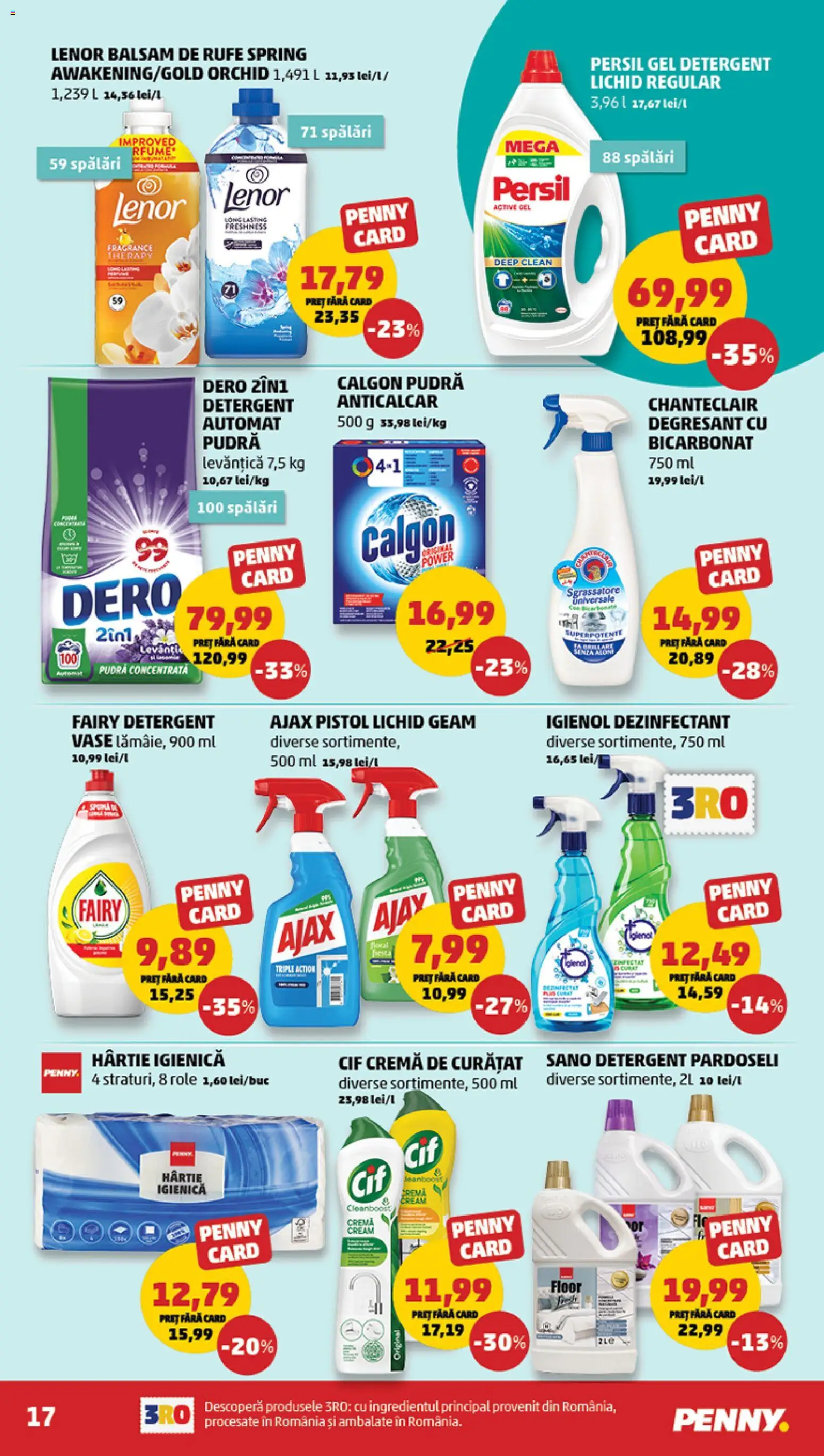 Catalog PENNY Market 29 Aprilie - 4 Mai 2026 | Pagina 17 | Produse: Pomelo, Balsam, Cremă, Detergent