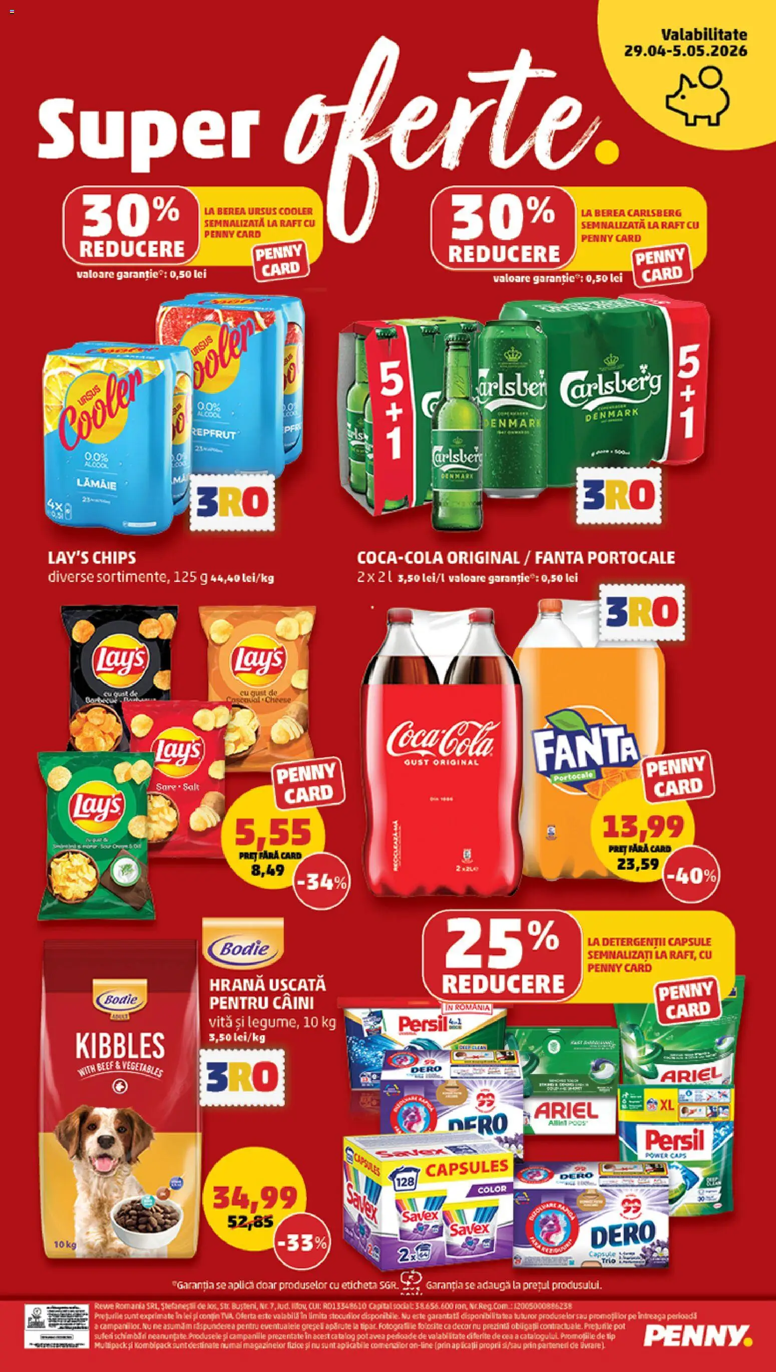 Catalog PENNY Market 29 Aprilie - 4 Mai 2026 | Pagina 20 | Produse: Raft, Portocale, Lămâie