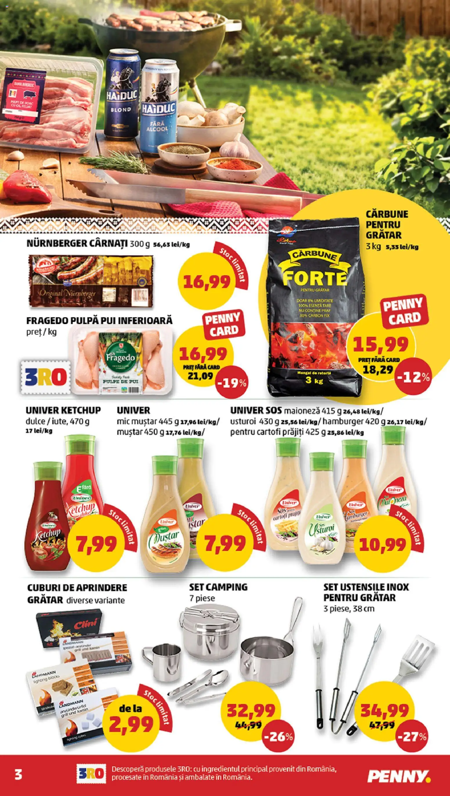 Catalog PENNY Market 29 Aprilie - 4 Mai 2026 | Pagina 3 | Produse: Grill, Hacıyatmaz Kedi Oyuncağı, Muștar, Maioneză