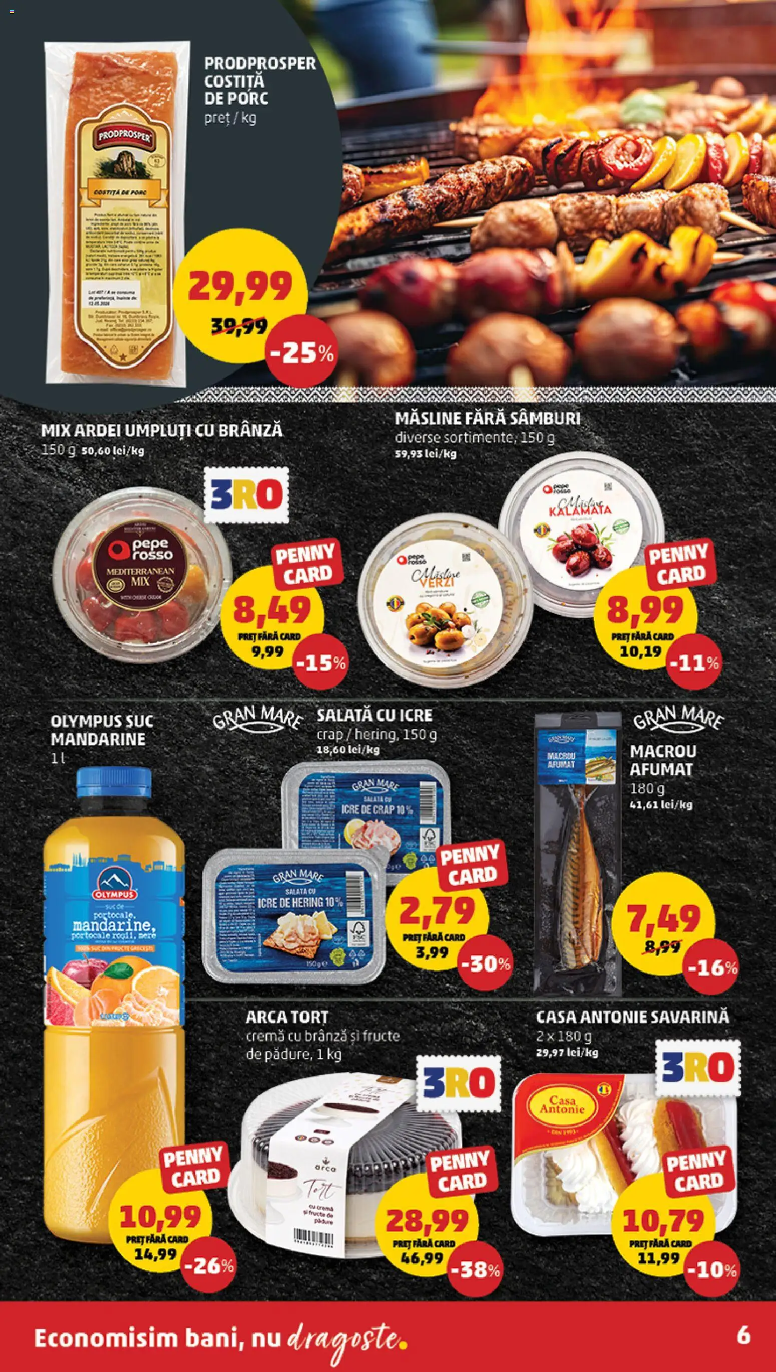 Catalog PENNY Market 29 Aprilie - 4 Mai 2026 | Pagina 6 | Produse: Măsline, Ardei, Brânză, Cremă
