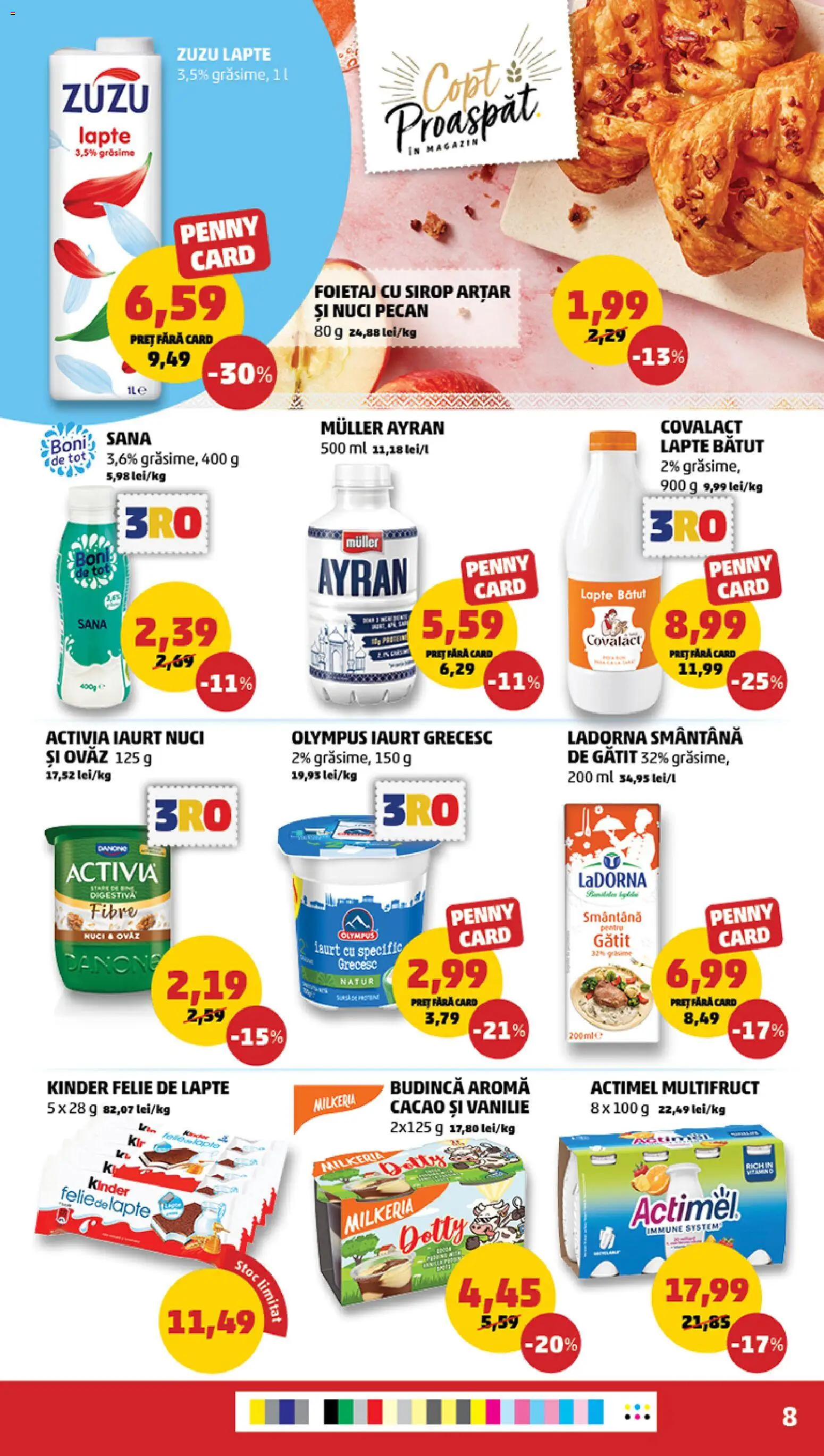 Catalog PENNY Market 29 Aprilie - 4 Mai 2026 | Pagina 8 | Produse: Foietaj, Lapte, Iaurt, Smântână