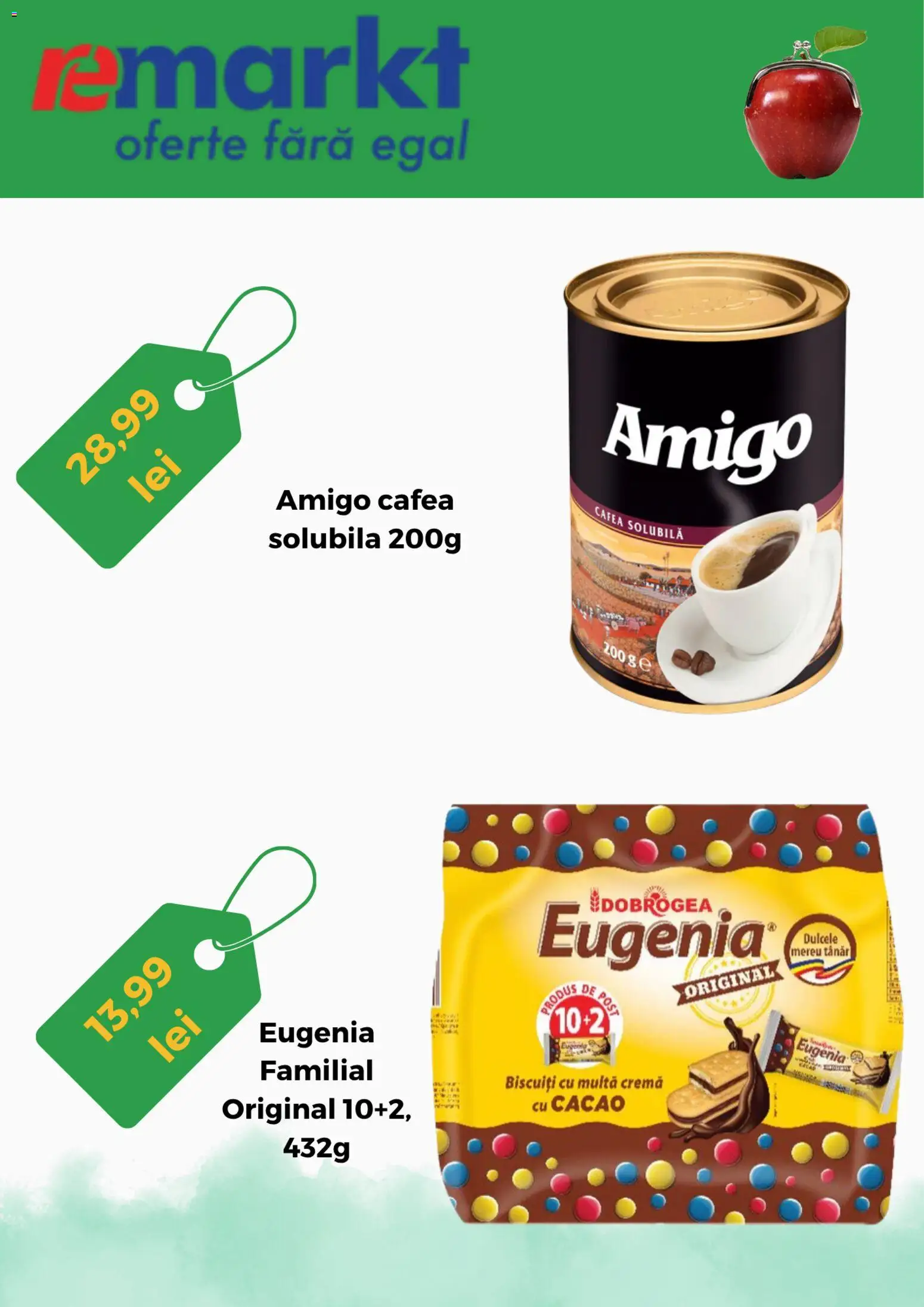 Catalog Remarkt 1 - 30 Mai 2026 | Pagina 3 | Produse: Cremă, Cafea, Cacao, Biscuiți