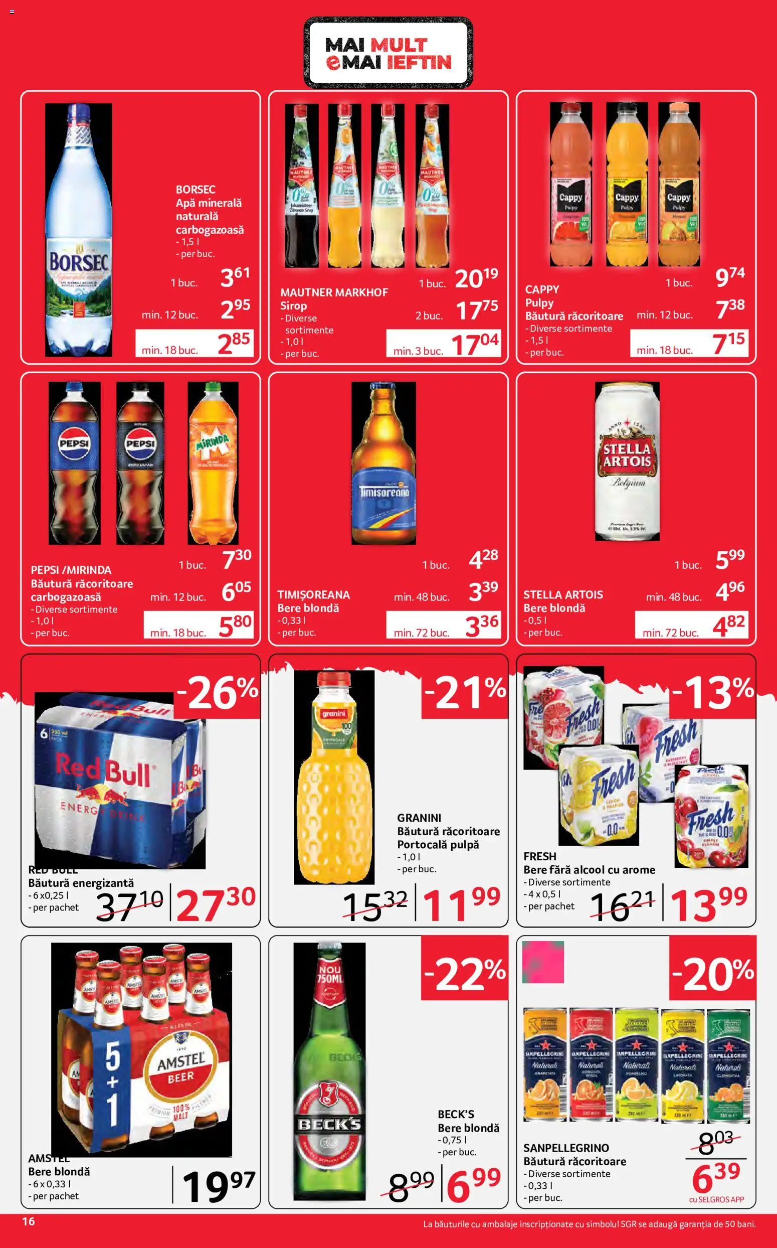 Catalog Selgros 1 - 13 Mai 2026 | Pagina 16