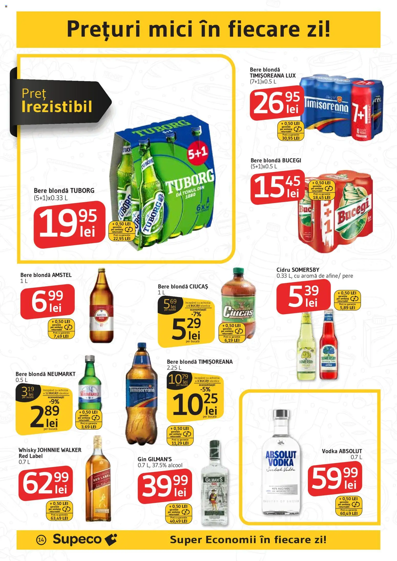 Catalog Supeco 30 Aprilie - 12 Mai 2026 | Pagina 14 | Produse: Mici, Bere, Gin, Vodka