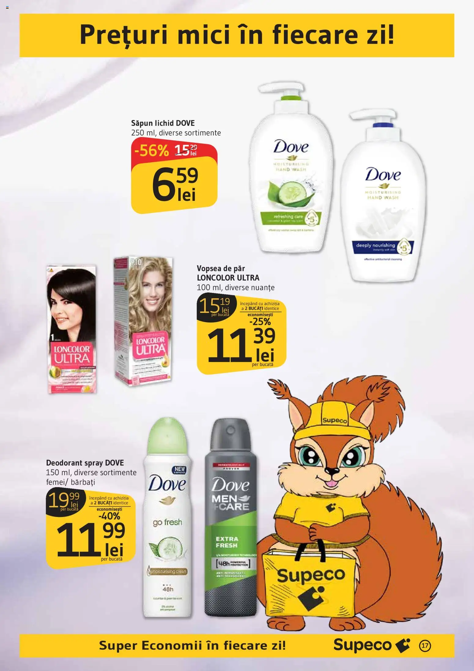 Catalog Supeco 30 Aprilie - 12 Mai 2026 | Pagina 17 | Produse: Mici, Deodorant, Săpun lichid, Vopsea de păr
