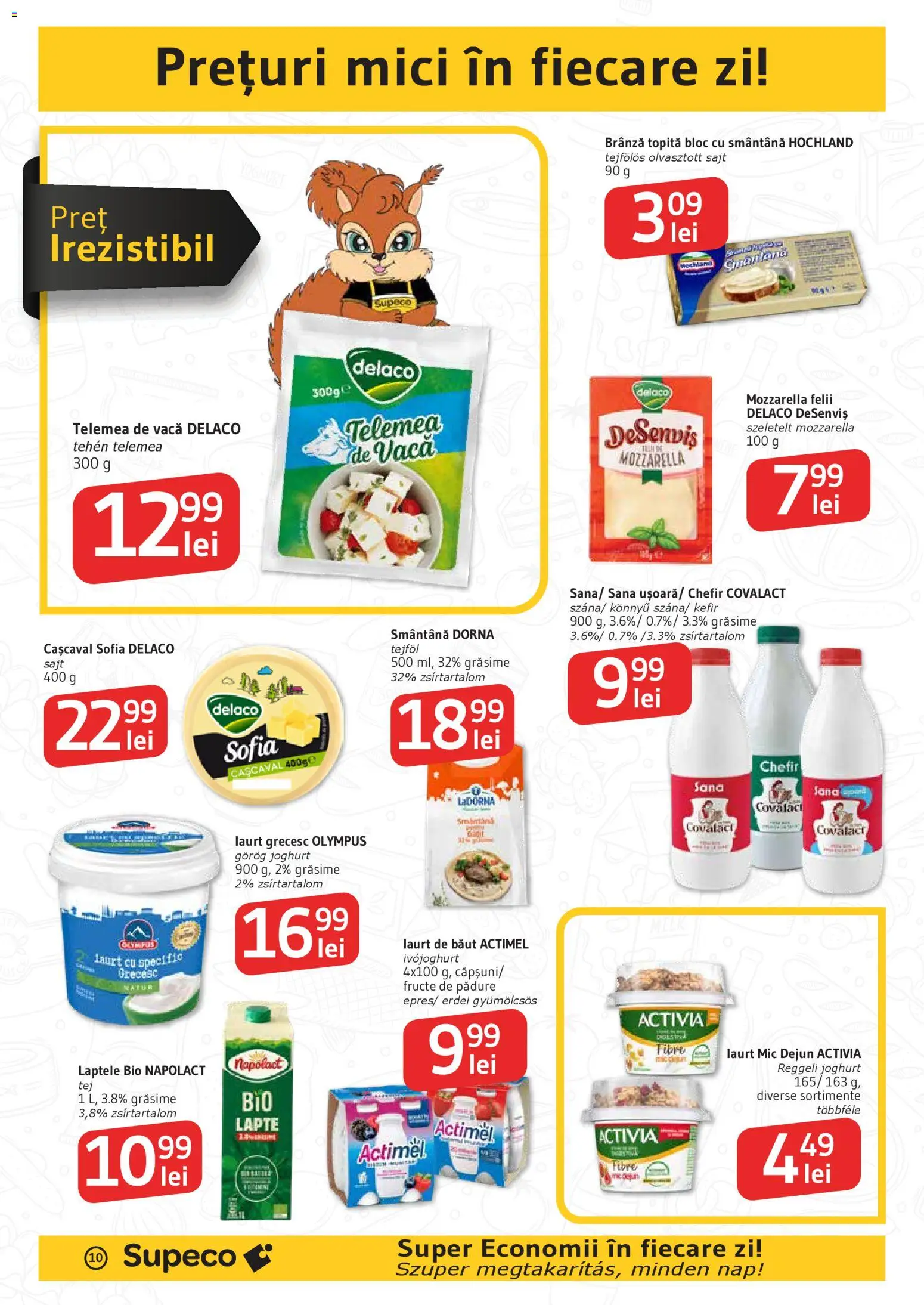 Catalog Supeco 30 Aprilie - 12 Mai 2026 | Pagina 10 | Produse: Lapte, Brânză, Kefir, Fructe