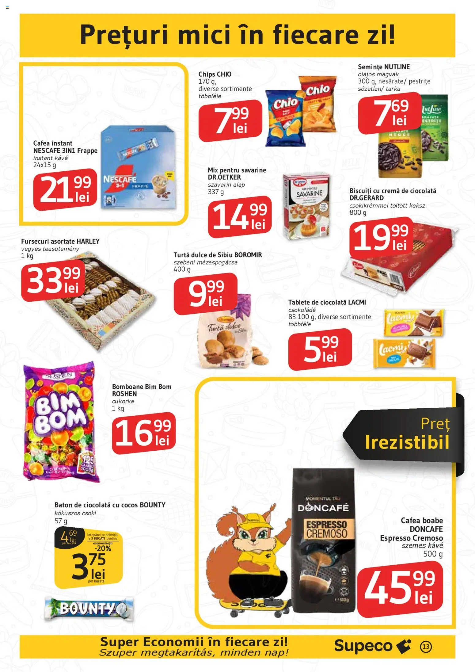Catalog Supeco 30 Aprilie - 12 Mai 2026 | Pagina 13 | Produse: Semințe, Ciocolată, Bomboane, Biscuiți