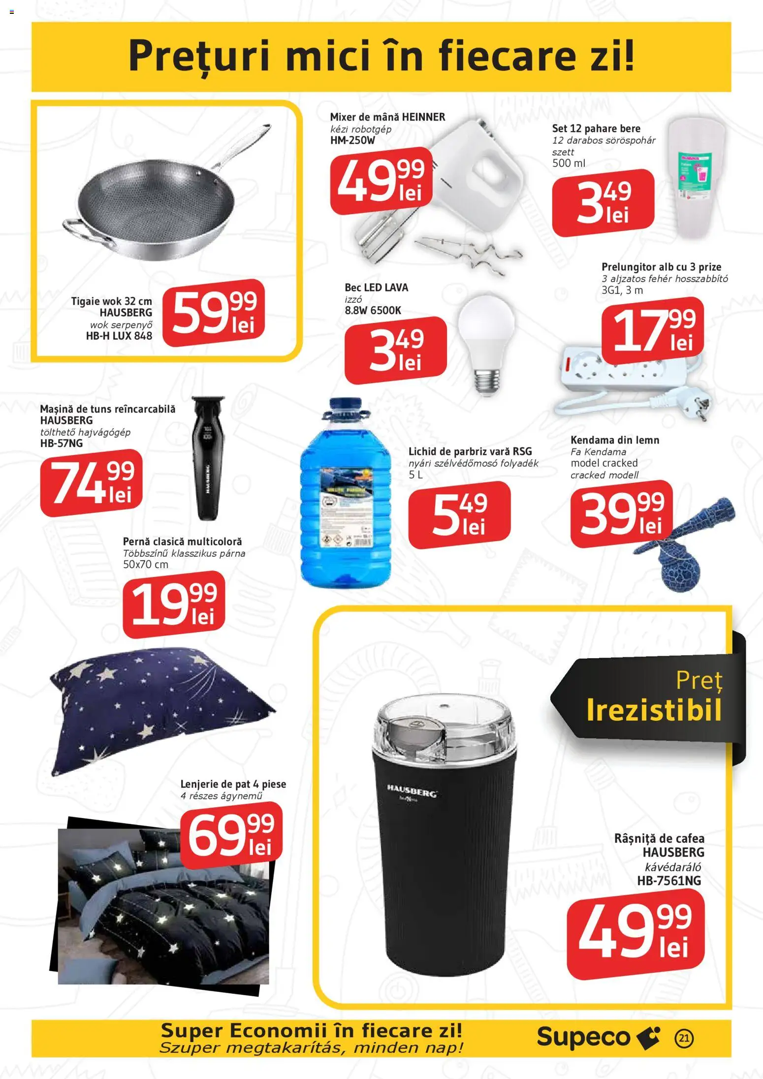 Catalog Supeco 30 Aprilie - 12 Mai 2026 | Pagina 21 | Produse: Mixer, Pernă, Babak, Mici
