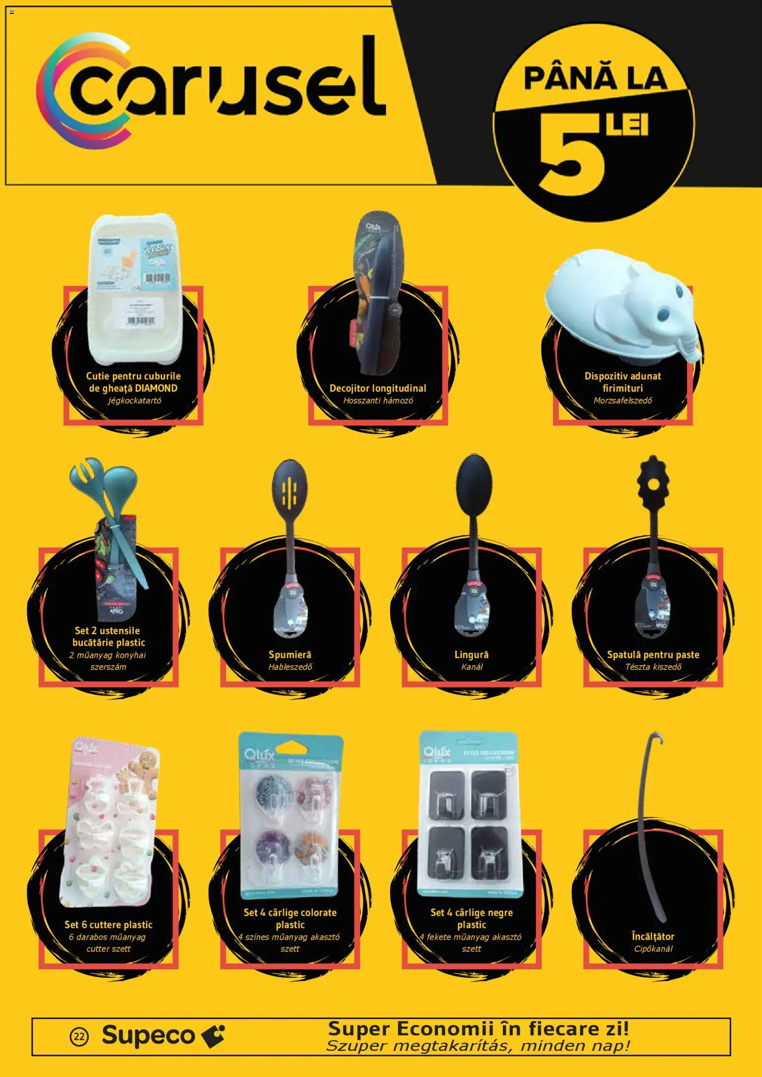 Catalog Supeco 30 Aprilie - 12 Mai 2026 | Pagina 22 | Produse: Cutter, Bucătărie, Cutie, Paste