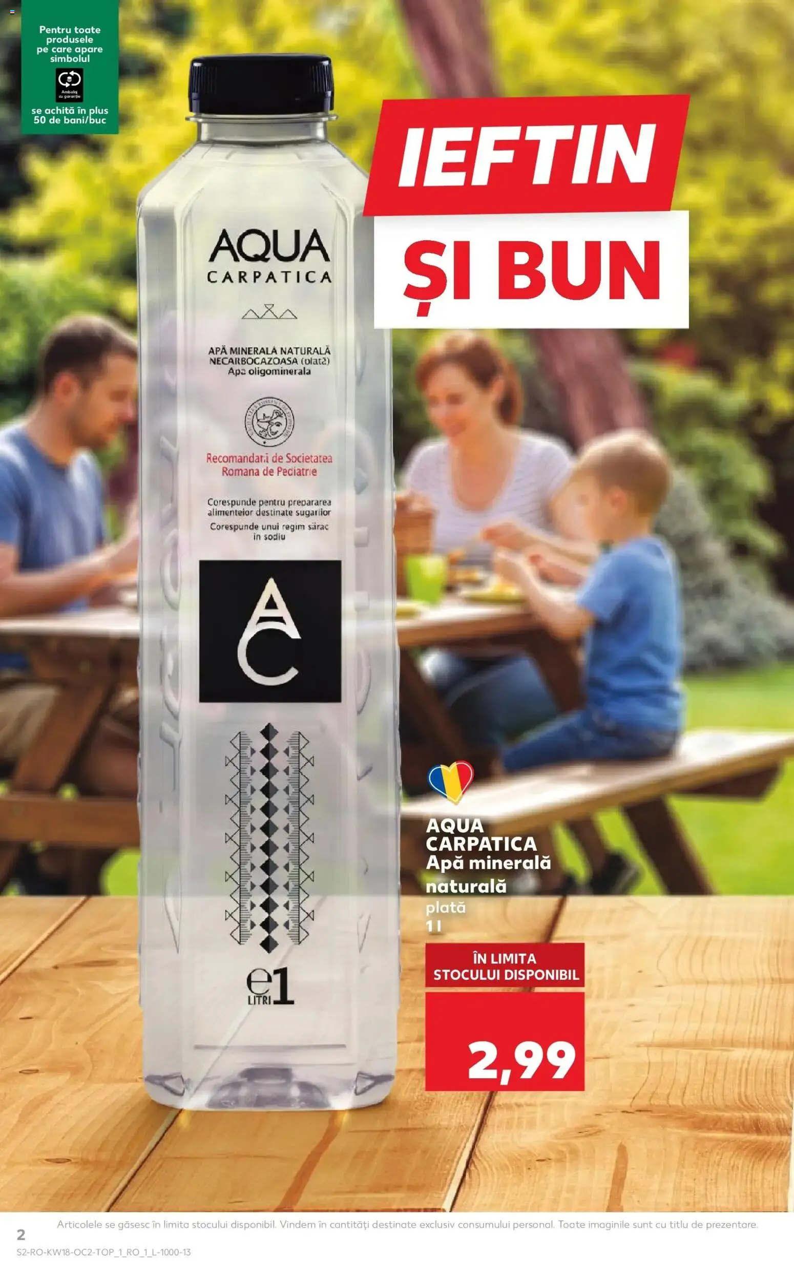 Catalog Kaufland 29 Aprilie - 4 Mai 2026 | Pagina 2 | Produse: Yazı tahtası kalemi, Apă