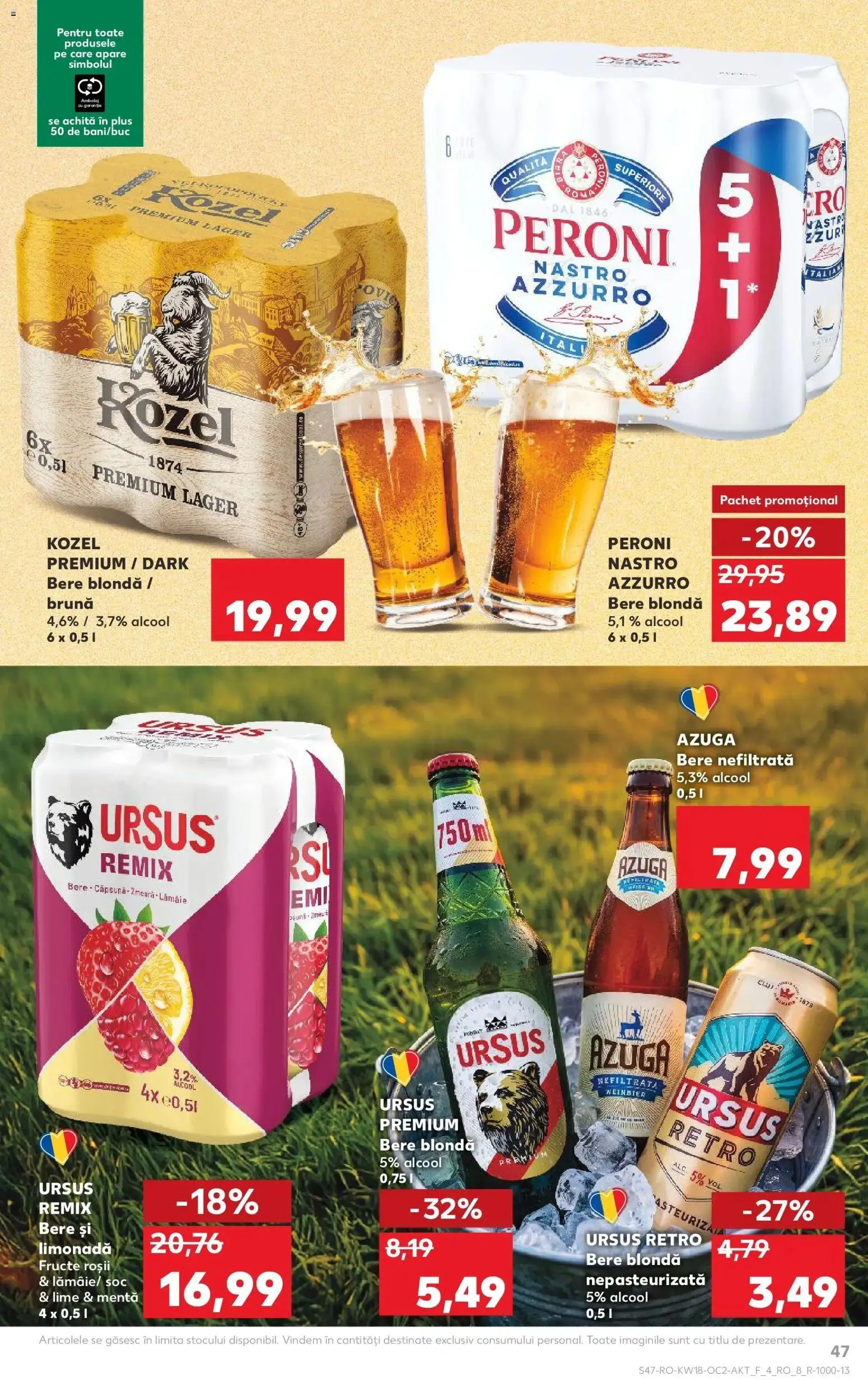 Catalog Kaufland 29 Aprilie - 4 Mai 2026 | Pagina 47 | Produse: Lime, Sıcak su torbası, Bere, Roșii
