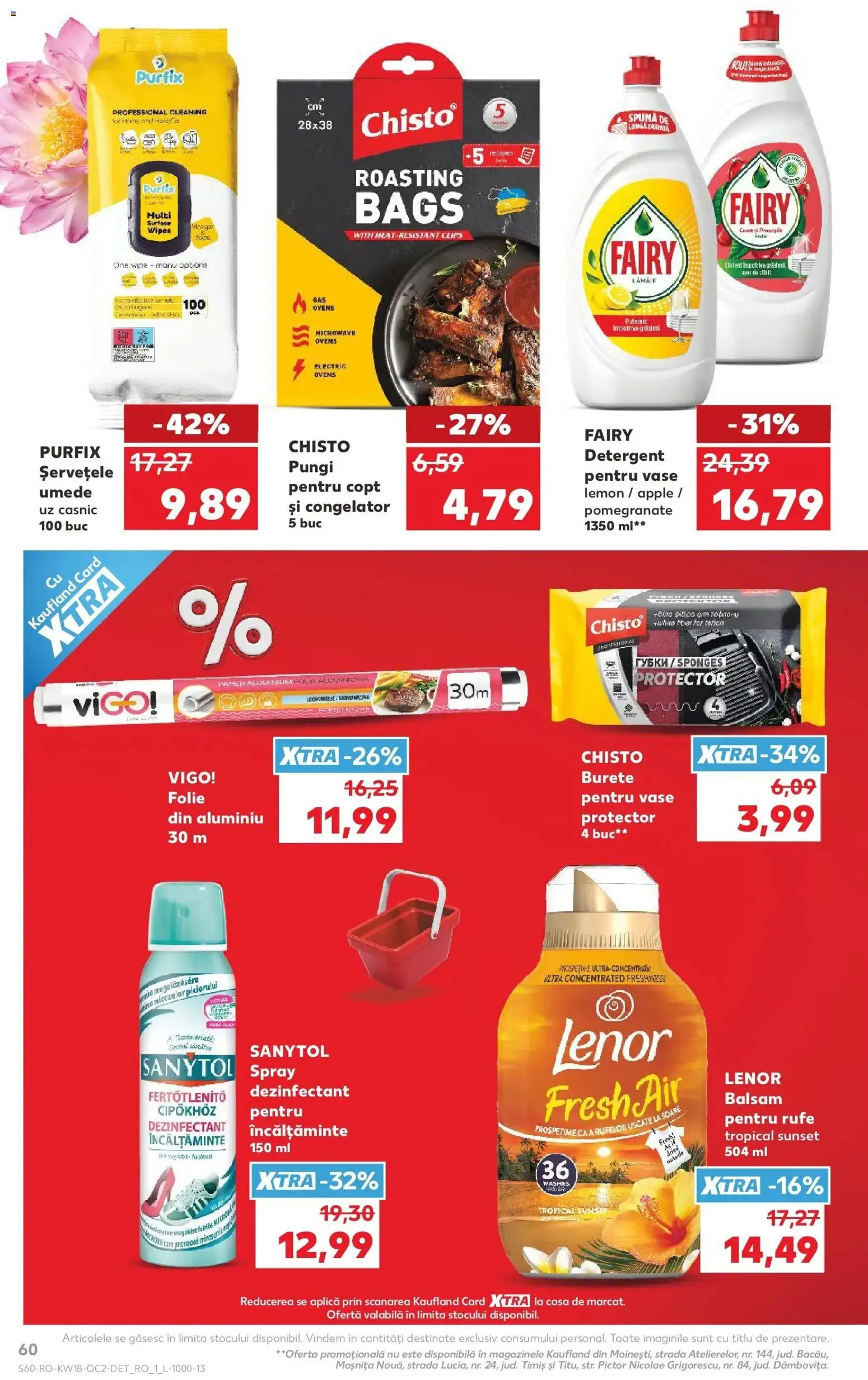 Catalog Kaufland 29 Aprilie - 4 Mai 2026 | Pagina 60 | Produse: Balsam, Apple, Yorgan, Șervețele umede